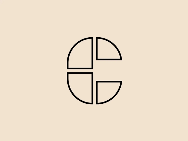 The Consensus by Coindesk logo features a contemporary, minimalist, and geometric design. It consists of bold black lines forming a circle divided into four equal quadrants, with straight lines creating a pie piece or window pane effect within each quadrant. The use of negative space and symmetry gives it a modern and clean aesthetic, conveying a sense of balance and order. The simplicity and monochrome color scheme make it suitable for pairing with a soft background to maintain its modern and uncluttered look.