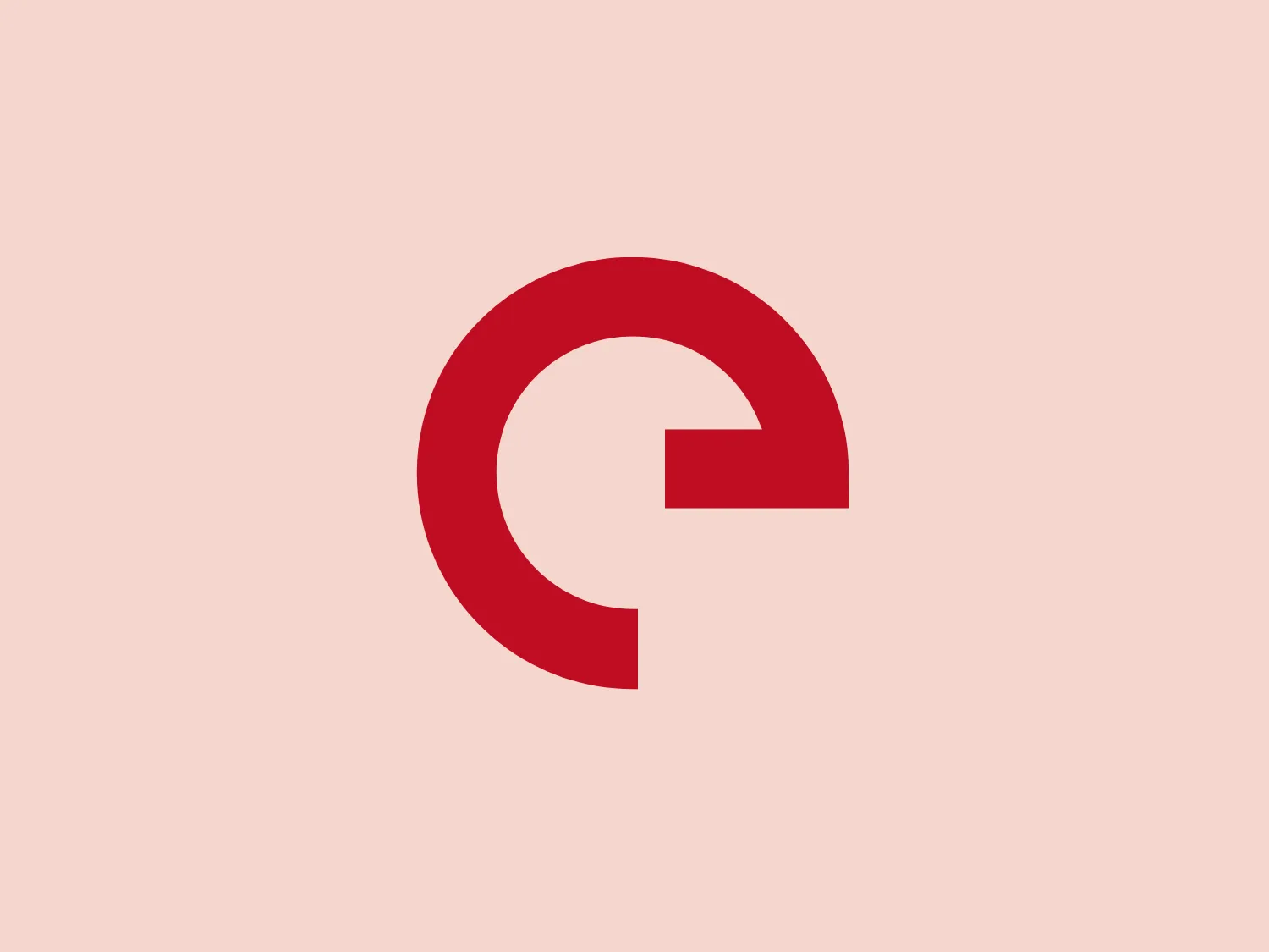 The Engage Education logo features a bold, red circular symbol, similar to a letter "G" or a rotated "C", with a cut at the top right part that prevents the shape from forming a complete loop. The color is a solid, vibrant red with no gradients or additional colors, providing a strong contrast against a light background. It has a modern and minimalist design with clean, smooth lines and a thick, consistent stroke width throughout. The simplicity of the design gives it a versatile and contemporary feel, making it easily recognizable and scalable across various mediums.