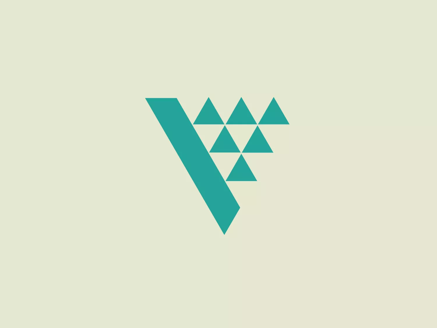 The Film Victoria logo consists of a modern and abstract design featuring a teal-colored check mark with a stylized pattern of triangles emanating to the right, creating a dynamic sense of motion and progression. The check mark itself is bold and slanted, lending an energetic and forward-moving feel to the logo. The color theme is minimal, with varying shades of teal that provide a sense of harmony and balance. This minimalist yet bold design could convey concepts of innovation, growth, and positive accomplishment.
