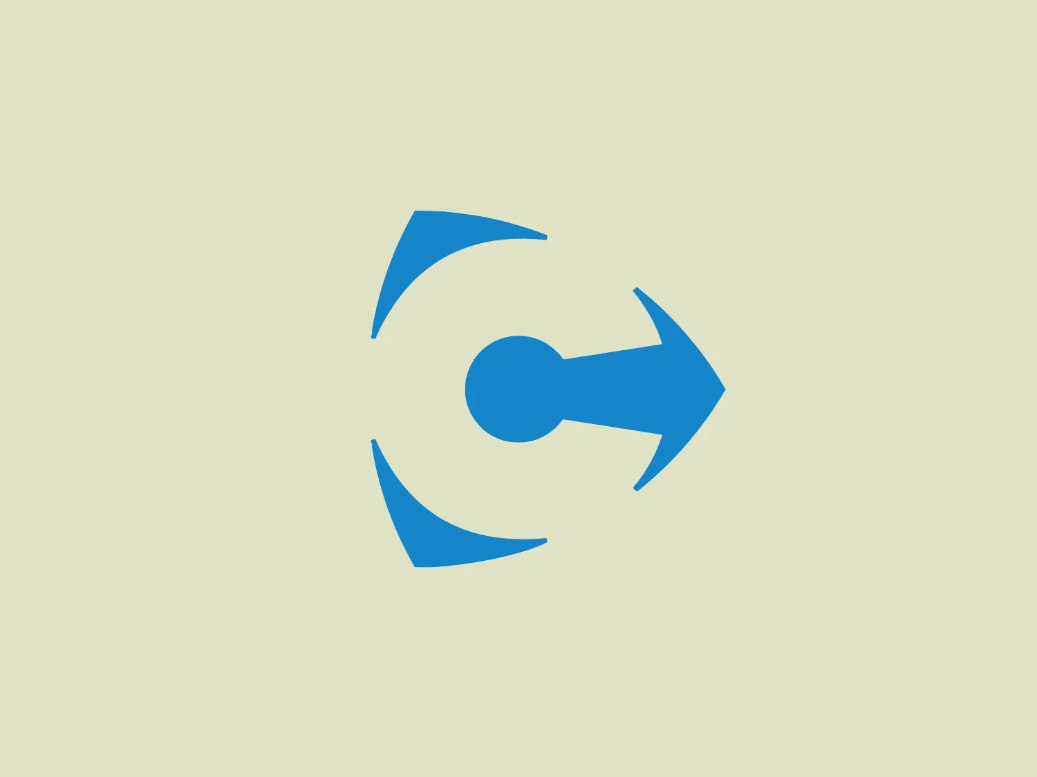 The ChemPoint logo presents a dynamic circular design comprising three stylized arrow-like shapes pointing clockwise, with the rightmost arrow appearing to be in motion, suggesting progression or a flow of action. Each arrow is uniformly colored in a vibrant shade of blue, creating a look that is energetic yet simple. The negative space in the center forms a circle, adding a sense of unity and completeness to the overall design. The logo's aesthetic is modern and clean, indicative of movement, cycle, or technology-oriented themes.