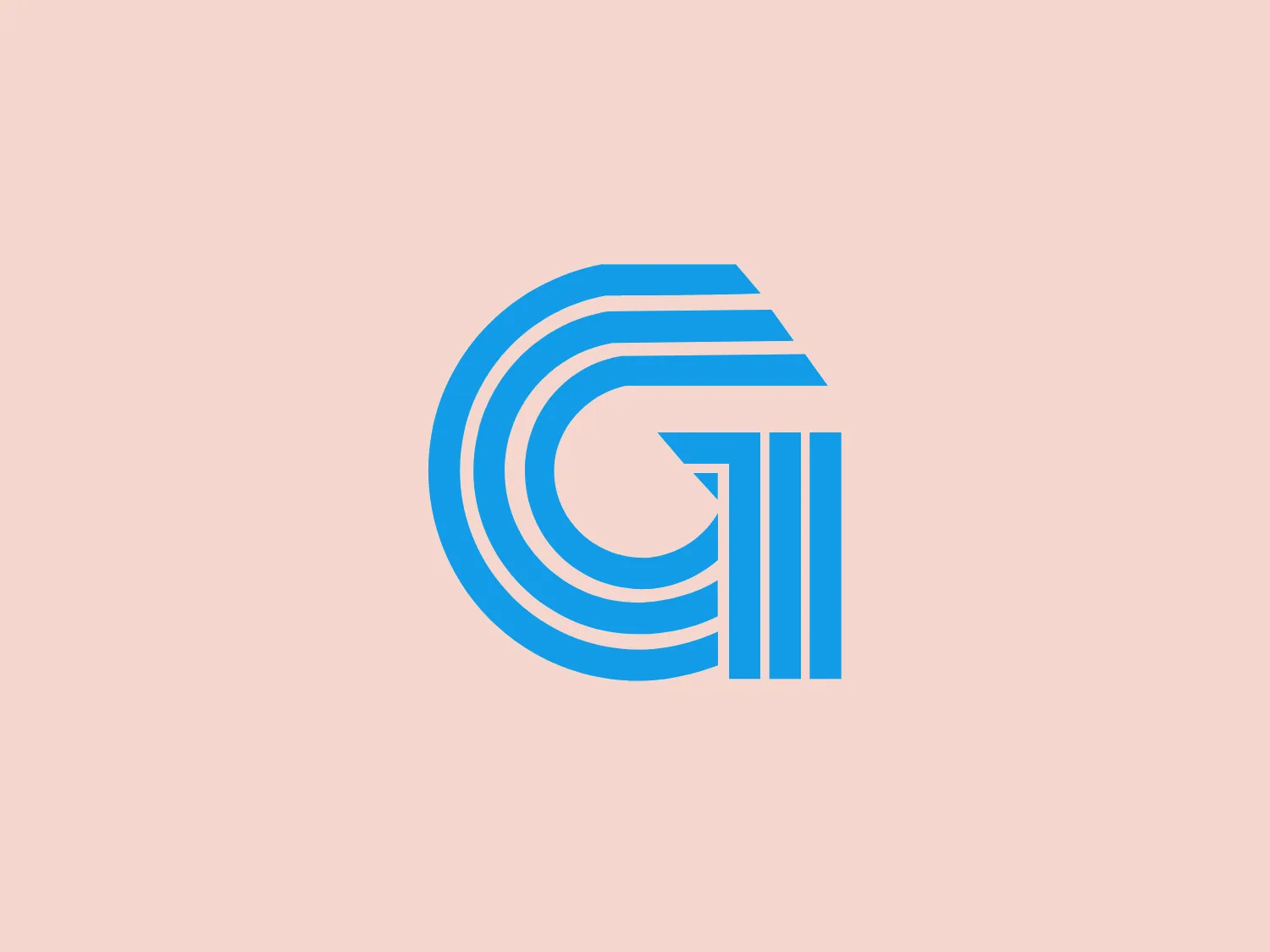 The Getz Pharma logo is a stylized letter 'G' with a modern and minimalistic aesthetic. It features strong geometric lines, with the upper part consisting of four curved horizontal bands that progressively diminish in width from top to bottom. The lower section of the 'G' transitions into vertical lines, giving a sense of stability and structure. The entire logo employs varying shades of vibrant blue, which suggests professionalism and trustworthiness. Notably, the design uses negative space effectively to differentiate the segments of the letter and add depth. Considering the color palette of the Getz Pharma logo, a light and neutral background would complement it well.