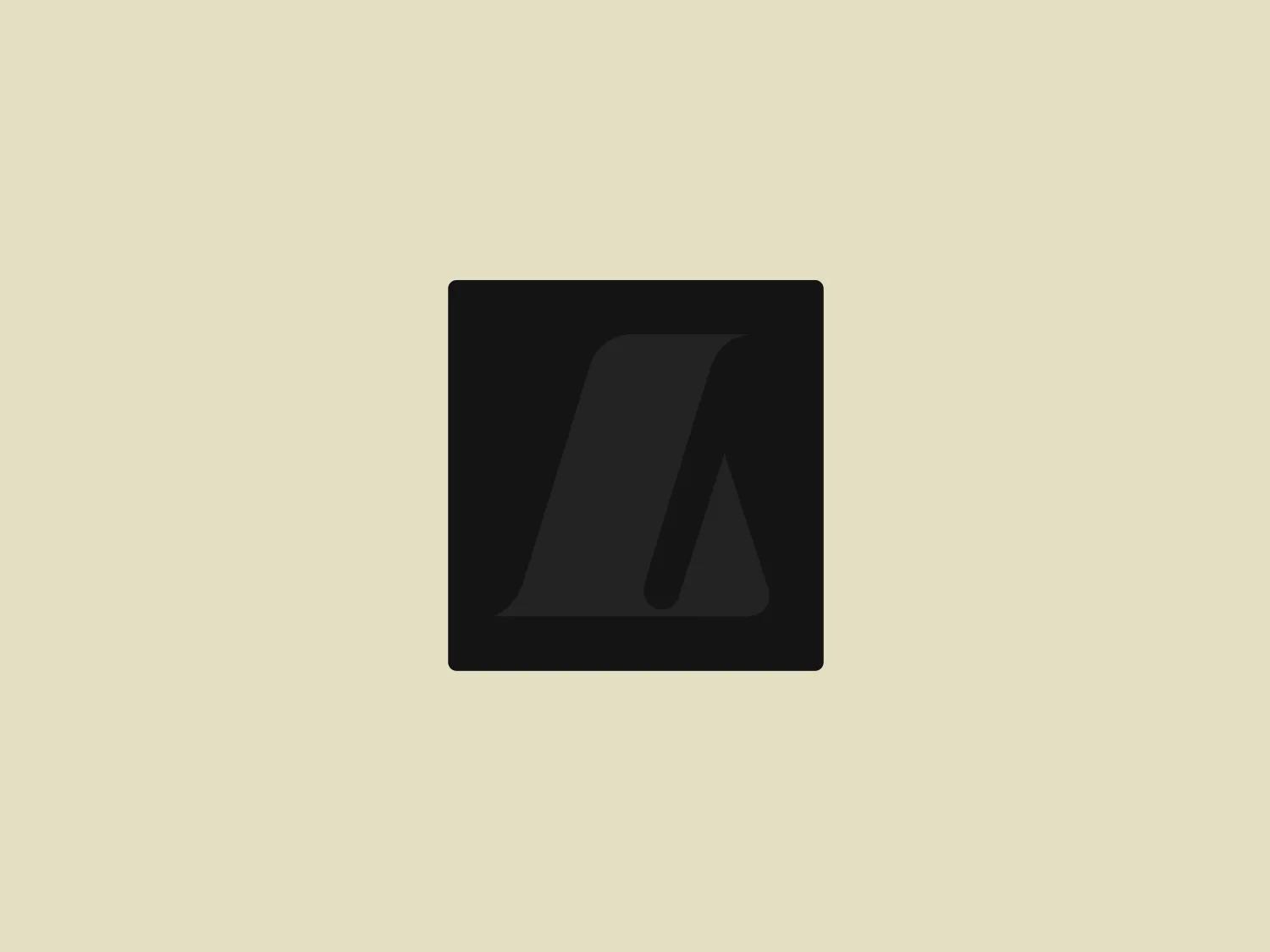 The Landsbankinn logo showcases a bold, modern design set against a dark blue square background. Within the square, a vibrant red figure, reminiscent of an 'A' without a horizontal bar and a tick mark, commands attention. The clever use of contrast and the slanted positioning of the red figure creates a sense of motion and progress. This minimalist and clean aesthetic conveys a brand that prioritizes efficiency and action.