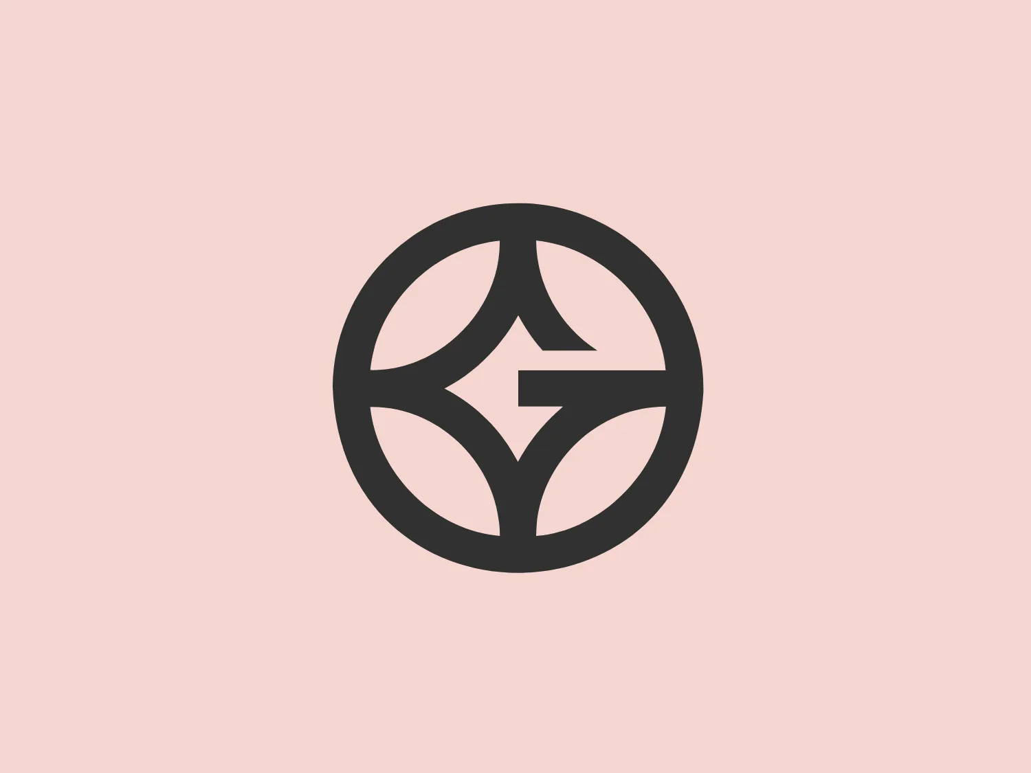 The Gravity Commons logo is a simple yet striking design, featuring a bright red circular emblem with a stylized white image at its center. The design resembles a combination of an upward-pointing arrow and three curved shapes meeting at the tip of the arrow, creating the illusion of being intertwined, signifying unity and progress. The clean lines and lack of additional embellishments contribute to a modern and minimalist aesthetic.