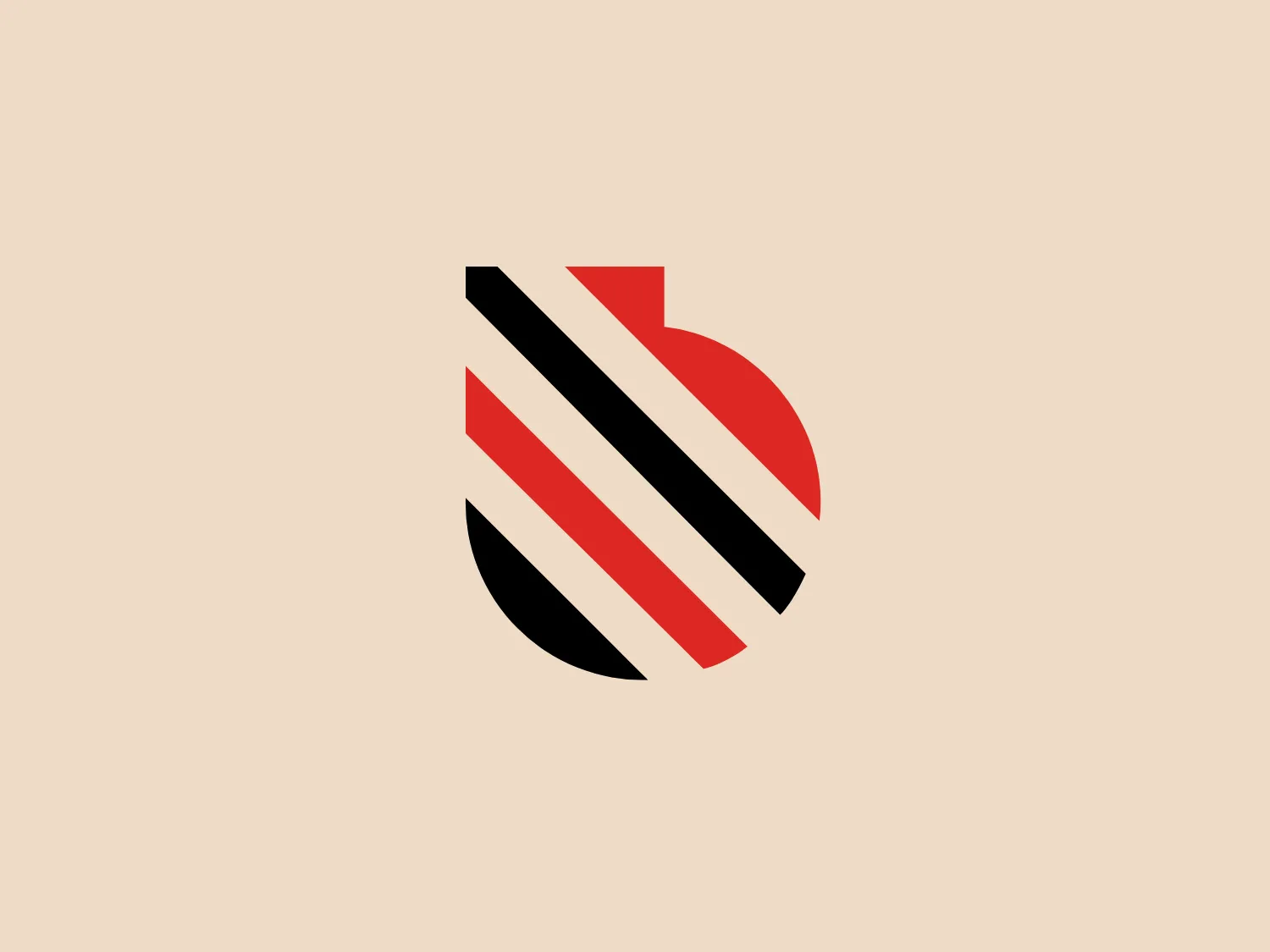 The Boical logo is a stylized, abstract design featuring three heavy, bold stripes that sharply contrast in color: black and red. The design conveys a sense of movement or rotation, with the black and red stripes intersecting in an almost helical pattern, suggesting dynamism and forward motion. The central part of the design where the stripes overlap creates an arrow-like shape pointing upwards and to the right, adding to the sense of advancement and positivity. Its sharp angles and clean lines give it a modern and energetic feel. It is simple yet striking, evoking a sense of strength and action.