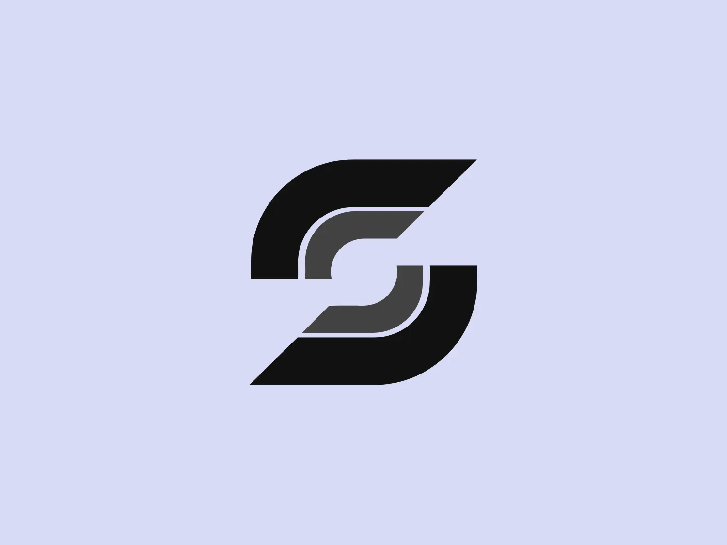 The Samco logo features a modern and minimalistic stylized letter 'S' composed of three interlocking shapes in dark navy and grey colors. The bold, geometric forms create a sense of movement and connectivity, with negative space mirroring the curves of the 'S' for enhanced dynamism. The gradient effect adds depth and a 3D effect.