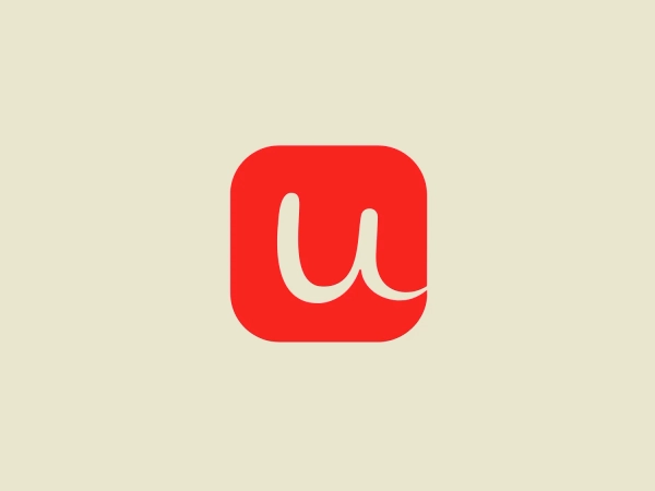The Unimarc logo's stylized "u" in a rounded square creates a sleek, modern, and friendly impression.