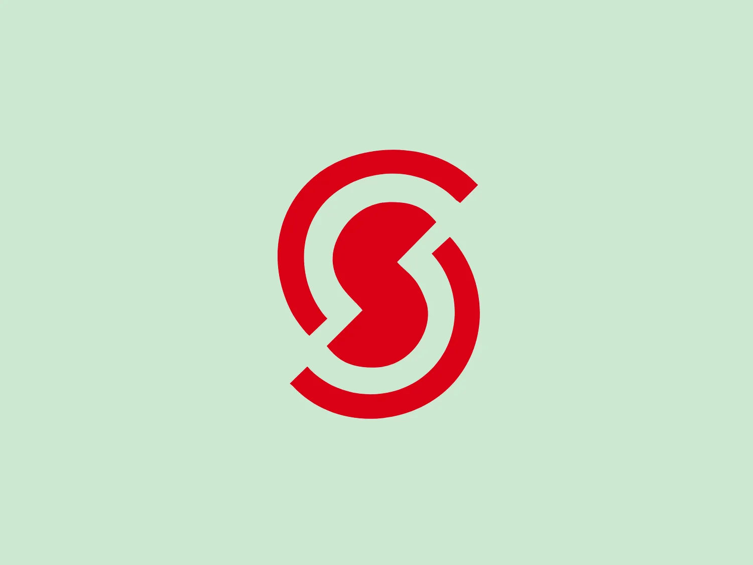 The Slévárna Kuřim logo features a stylized 'S' shape composed of two bold, interlocking swirl-like forms in a vibrant red color, suggesting energy, passion, and strength. The design is modern and dynamic, with clever use of negative space creating a sense of motion. The smooth, edge-free shapes contribute to a sleek and contemporary aesthetic, and the simplicity of the design makes it versatile and easily recognizable for branding purposes.