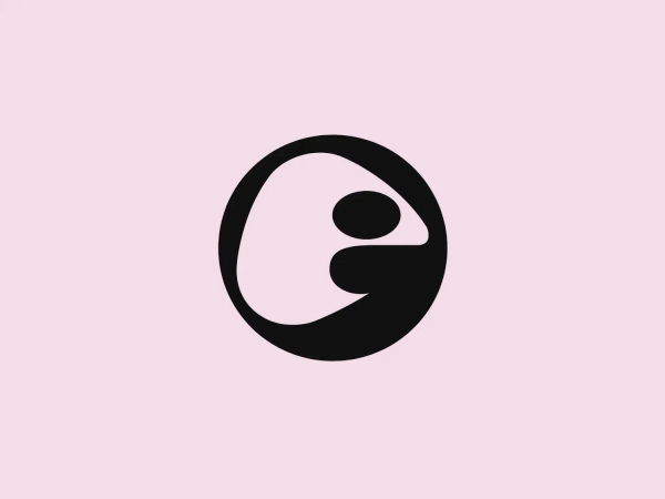 The Elixir Strings logo features a stylized representation of a human figure within a circular frame. The figure appears to be in motion, suggesting a dynamic and active lifestyle or entity. The design is minimalistic, primarily using negative space to define the figure's arms and legs. The color of the figure is solid black, which stands out against the white backdrop within the circular boundary. The overall design aesthetic is modern and streamlined, with a sense of fluidity and grace conveyed through the curved lines and the posture of the figure. The use of negative space is particularly clever, making the design memorable and easily scalable.