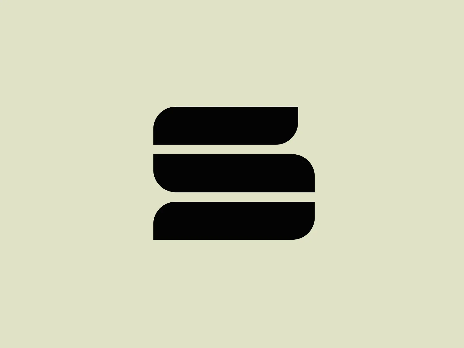 The Sido Hohtai logo showcases a modern and minimalistic design with three bold, black horizontal stripes of varying lengths arranged in a staggered stack to resemble the letter 'E' without the vertical line. The stripes have rounded ends, creating a soft yet contemporary appearance. The clever use of negative space enhances readability and visual interest, while the monochromatic color palette emphasizes simplicity and sophistication.