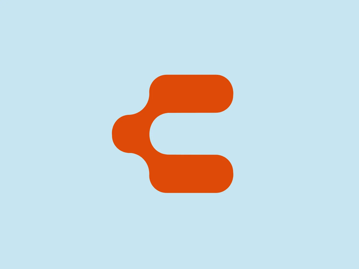 The Charly logo features a modern and minimalistic design that depicts a stylized letter "E" in a bold, orange color. The soft curves and flowing connection between the horizontal lines create a sense of openness and dynamic movement, adding uniqueness to the design. The simplicity of the logo allows for versatility in various applications. The vibrant orange of the logo can be complemented by a subtle and calming pale, soft blue background color that offers gentle contrast and enhances visibility.