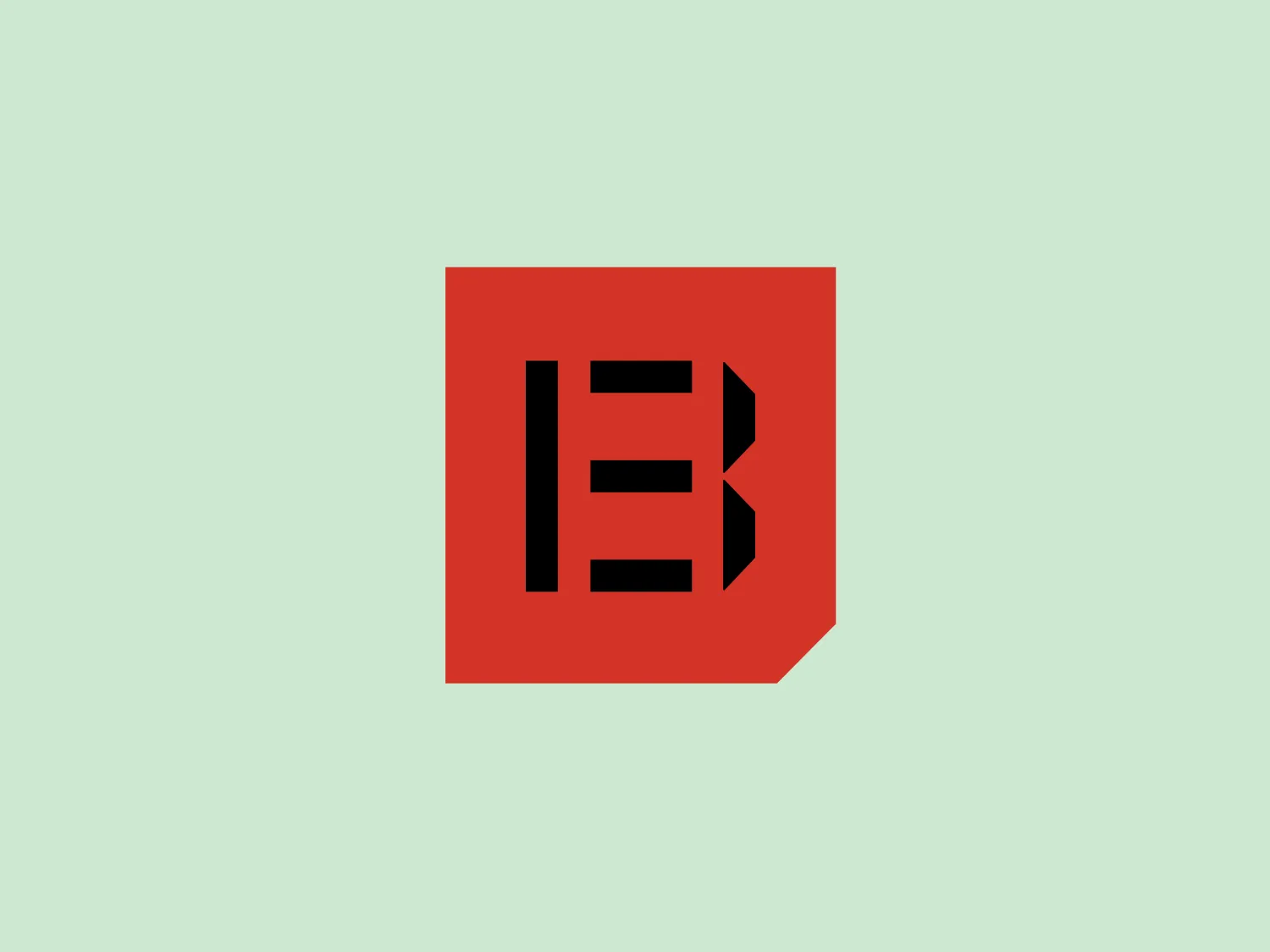 The Breault logo showcases a captivating, modern design featuring a stylized representation of the letters 'I' and 'B' against a vibrant orange square backdrop. The striking contrast between the black letters and the intense orange background creates a compelling visual impact. The 'I' is crafted with three vertical lines, exuding an industrial or digital aesthetic, while the 'B' is composed of a single bold line and a thicker element reminiscent of a backwards numeral '3'. The logo's clean, geometric structure evokes robustness and innovation, reflecting a forward-thinking and dynamic brand.
