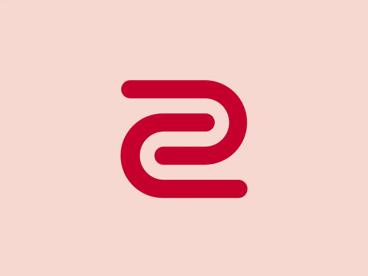 The Zowie logo features a minimalist and modern design with a stylized letter "E" composed of three bold, red curves. The curves connect smoothly to suggest movement or a digital footprint, emphasizing the brand's focus on clarity and efficiency. The vivid and energetic red color stands out with its simplicity, making the logo memorable and impactful.