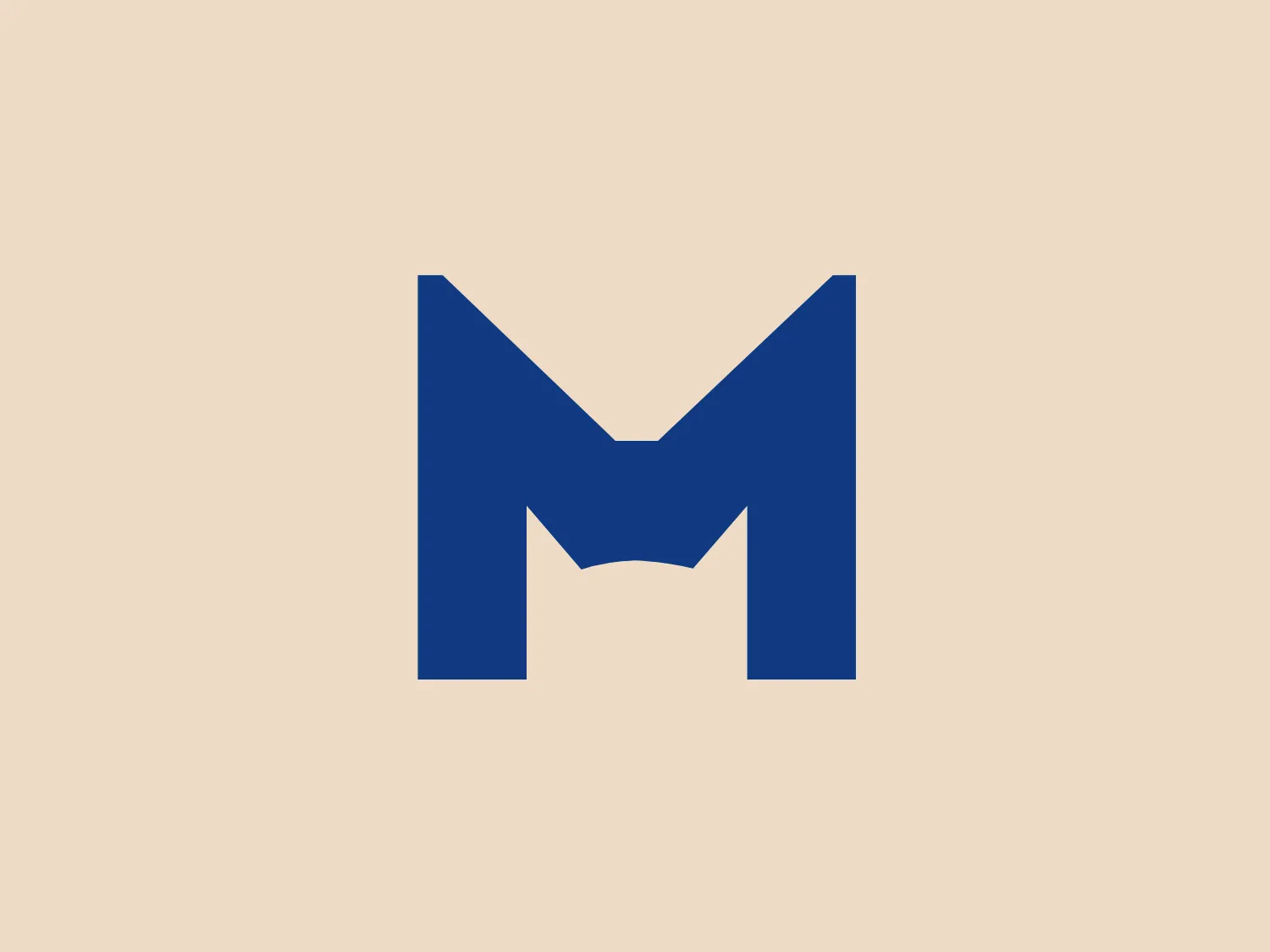 The Milgrad logo showcases a powerful, dark blue "M" with a contemporary, geometric design. Comprised of four right angles, the "M" presents a striking, abstract, stencil-like look. Its crisp lines and single color contribute to a robust and modern visual appeal. The rich and deep blue hue conveys a sense of professionalism and trustworthiness.