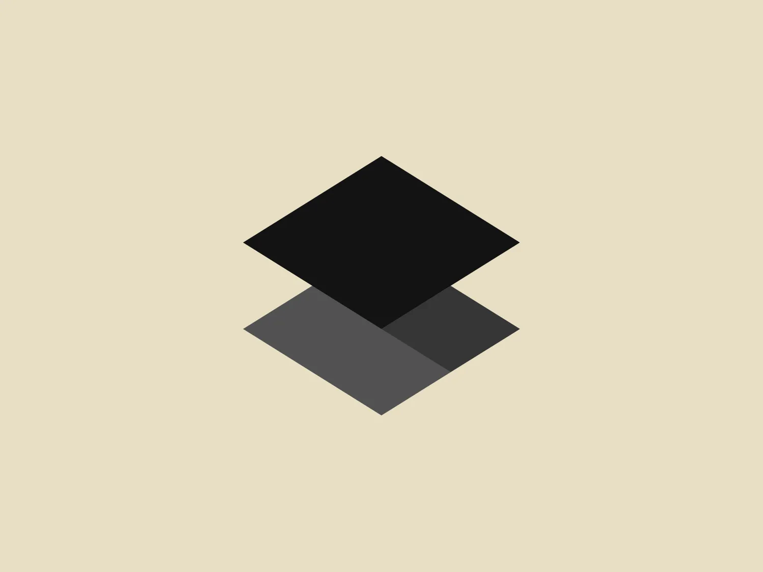 The Stravito logo showcases two diamond shapes arranged to create a layered effect, with the smaller diamond positioned atop the larger one. The top diamond is a deep purple with a hex code approximating #5C4B99, while the bottom diamond presents a gradient that transitions from a soft lilac at the top (#C8A2C8) to a slightly darker shade of the same hue at the bottom (#9B72A6). This modern and clean aesthetic, along with the sophisticated color palette, suggests creativity and innovation.