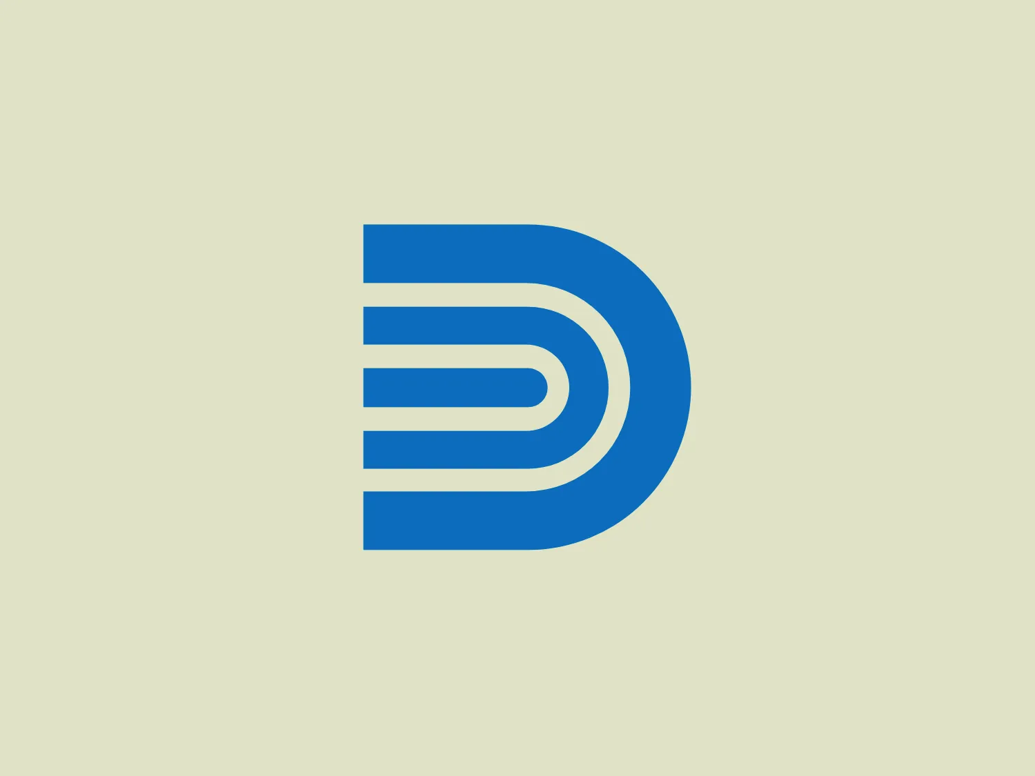 The Ducommun logo showcases a stylized letter "D" in a bold, bright blue color. The design includes a thick outer stroke forming the capital letter, encasing a series of four horizontal lines that gradually decrease in length from top to bottom, creating a dynamic sense of motion within the static image. The evenly spaced lines, all of the same thickness, contribute to the logo's modern and clean aesthetic. The bright blue color suggests professionalism, reliability, and trustworthiness.