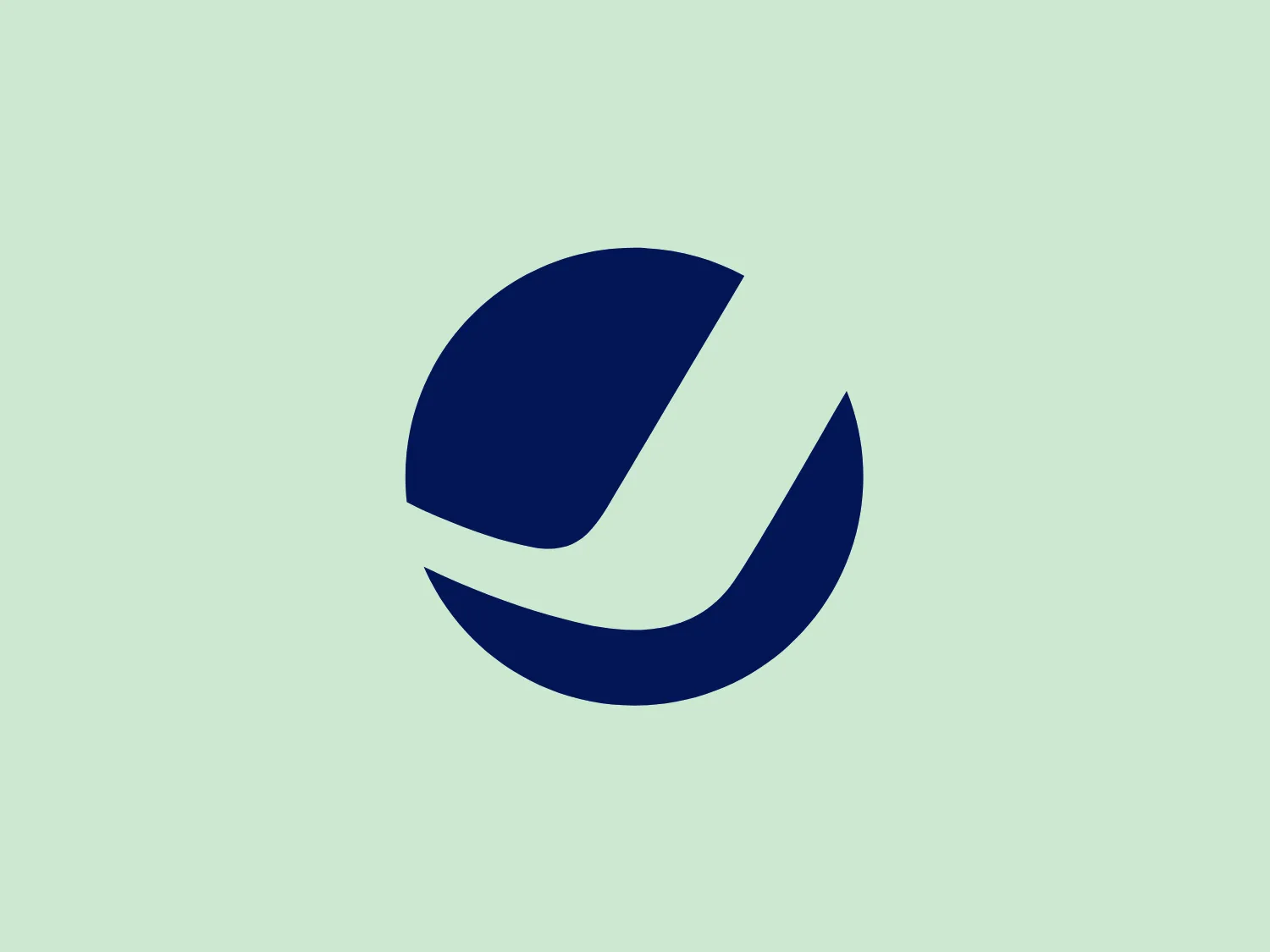 The Jané logo is a modern and striking design composed of abstract geometrical shapes. It features two intersecting dark blue, curved forms creating a sense of balance and movement, giving the impression of depth. The stylized shapes can be interpreted as initials or a symbol, exuding boldness, professionalism, confidence, and reliability. The overall simplicity of the design ensures versatility and easy recognition.