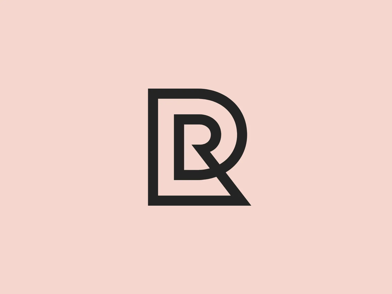 The logo for Radial displays a stylized, bold letter "R" with a geometric design. The letter is comprised of thick lines and features a sharp angle on the bottom right, giving off a dynamic and modern look. It is enclosed within an incomplete rectangular border that follows the shape of the "R" on two sides, enhancing its unique character. Both the "R" and the border are in a vivid red tone, which gives off a strong, energetic vibe. This sleek, contemporary design conveys professionalism and would likely be associated with a brand that values modernity and efficiency.