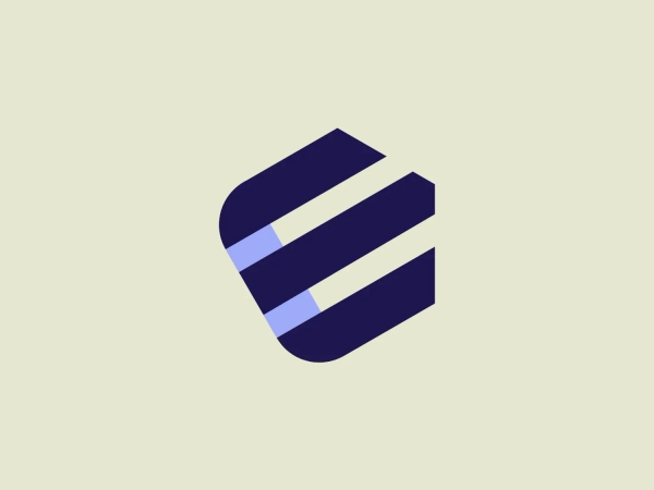 The EntryLevel logo features a stylized, abstract letterform that resembles a capital letter "E" or "3" and has a modern, minimalist design. Composed of three-dimensional ribbon-like elements, the thick strips overlap and intertwine with each other, creating a sense of depth and movement. The colors utilized in the logo are shades of dark and light blue, providing a professional and contemporary look. The shading on the elements gives the impression that the logo is three-dimensional and metallic. Given the color scheme and style, this logo appears sophisticated and tech-oriented, possibly for a company or brand in the digital, finance, or corporate sector.
