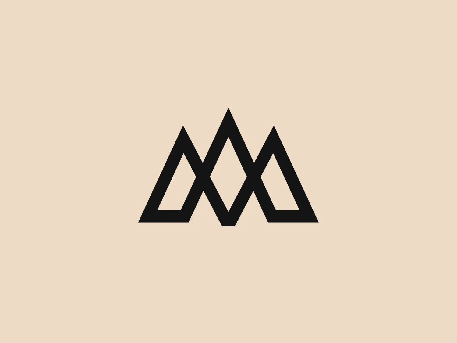 The Chamonix Mont-Blanc logo showcases a modern and minimalistic design, resembling three mountain peaks or arrows pointing upwards. The bold, linear red shapes with negative space convey a sense of continuity and progression, while the sharp angles and clean lines depict ascent and strength. Its potential symbolism could represent growth, stability, or a journey, depending on context, making it a versatile and impactful logo.