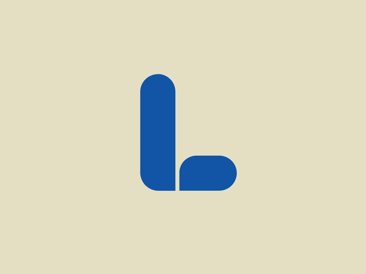 The Liberalerna logo is a minimalist design formed by two simple, rounded geometric shapes creating a lowercase 'b'. It features a rich shade of blue, giving it a clean and professional look, evoking stability and reliability.