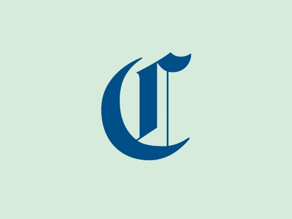 The Chicago Tribune logo features a minimalist and modern design with stylized letters resembling a combination of "C" and "L". The bold, dark blue color exudes professionalism and trustworthiness, while the sleek font adds a touch of elegance. An intriguing cut-out on the upper part of the "C" resembles a leaf or a flame, implying growth, energy, or a focus on the environment.