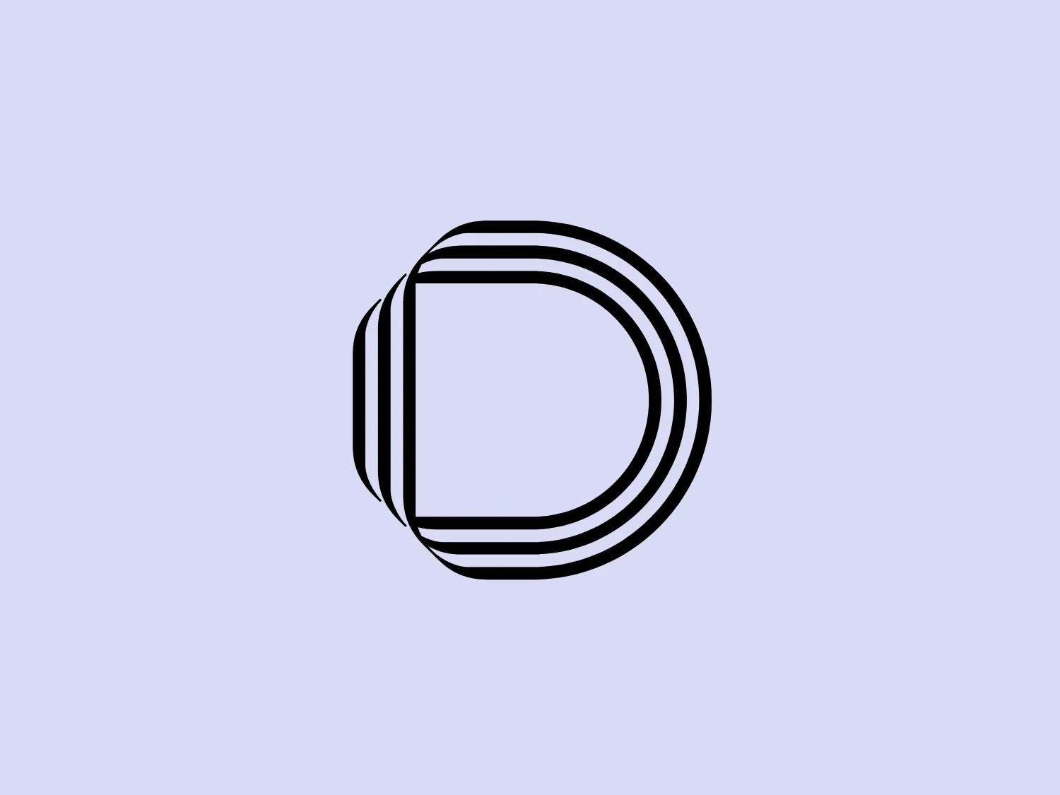 The logo for Deversify features a stylized depiction of a set of lines forming a three-dimensional circular loop. The design is monochromatic, with varying line widths creating depth and perspective. The innermost part of the loops are thicker, suggesting they are closer to the viewer, while the outer loops are thinner, enhancing the 3D effect. The overall aesthetic is minimalist and modern, with a clean, crisp finish that would make it adaptable to various applications.