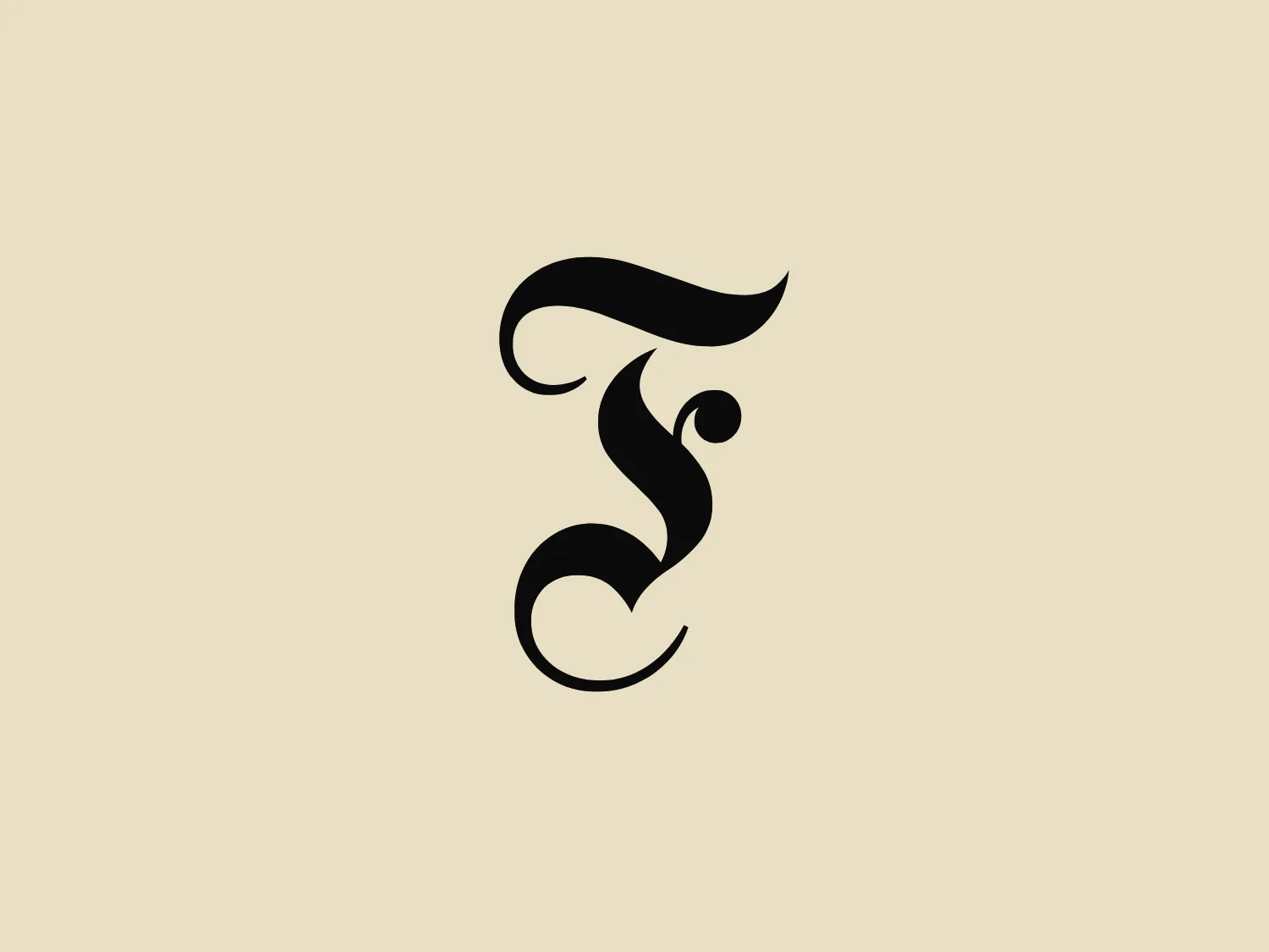 The Frankfurter Allgemeine logo is a stylized, abstract design featuring flowing, curvilinear shapes in a deep shade of navy blue. The interconnected shapes create a dynamic and elegant form, suggesting movement and harmony. The overall aesthetic is modern and artistic, with a minimalist approach that conveys professionalism and sophistication.