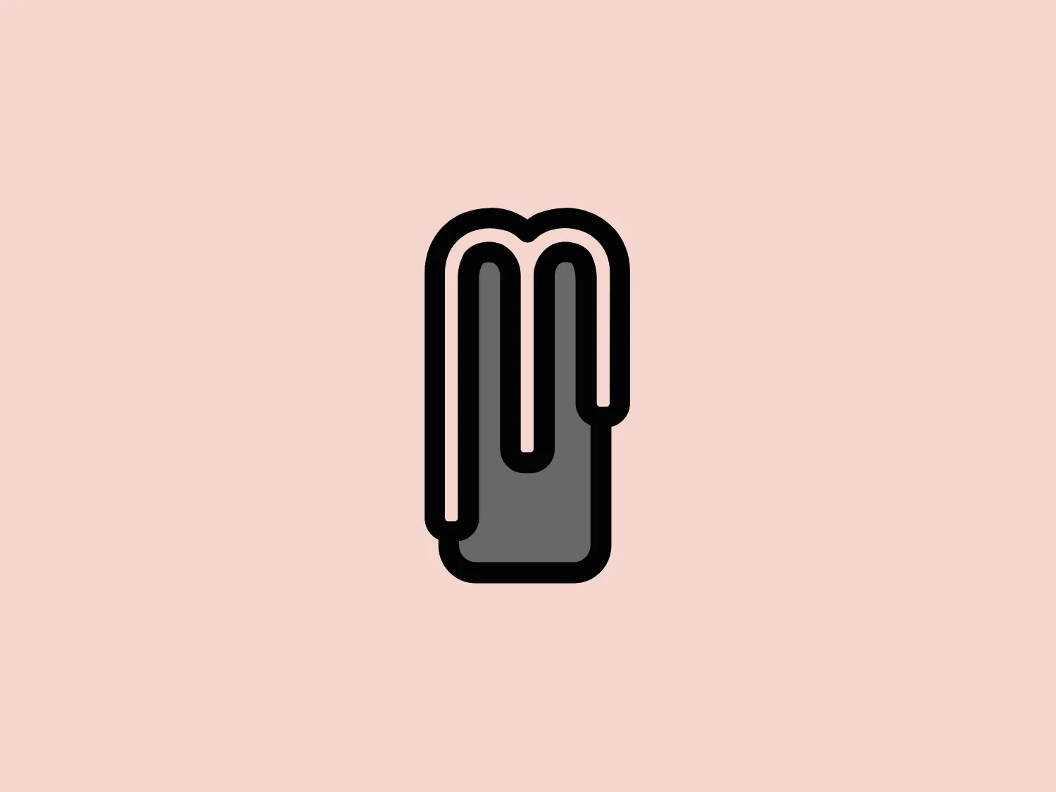 The Beergembira logo showcases a modern and minimalist stylized letter "M". The design features three bold, vertical stripes seamlessly connecting at the bottom, with the central stripe being the shortest to create depth. The vibrant yellow lower half contrasts with the black upper halves of the stripes. Rounded edges and corners contribute to a friendly and approachable feel, while the thick lines and contrasting colors convey strength and stability. It pairs well with a subtle background to complement its simplicity and boldness.