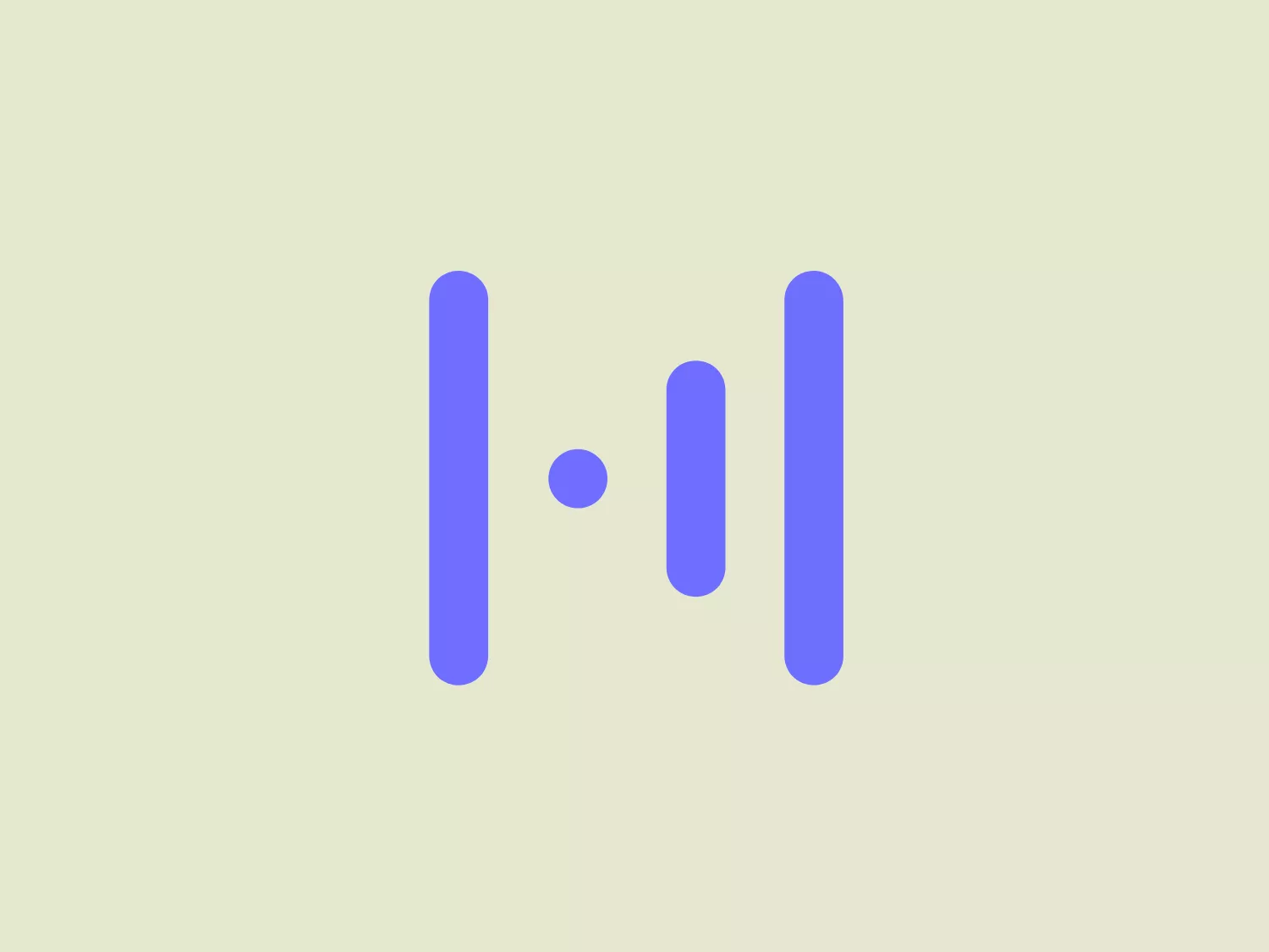 The Kourses logo is composed of four vertical bars with varying heights, arranged to resemble a sound waveform or perhaps a statistical graph. The shapes are rounded, giving the logo a soft and modern look. The colors of the bars are shades of blue, conveying professionalism and reliability. The logo has a simplistic and digital aesthetic, suitable for tech, audio, or data analytics branding.