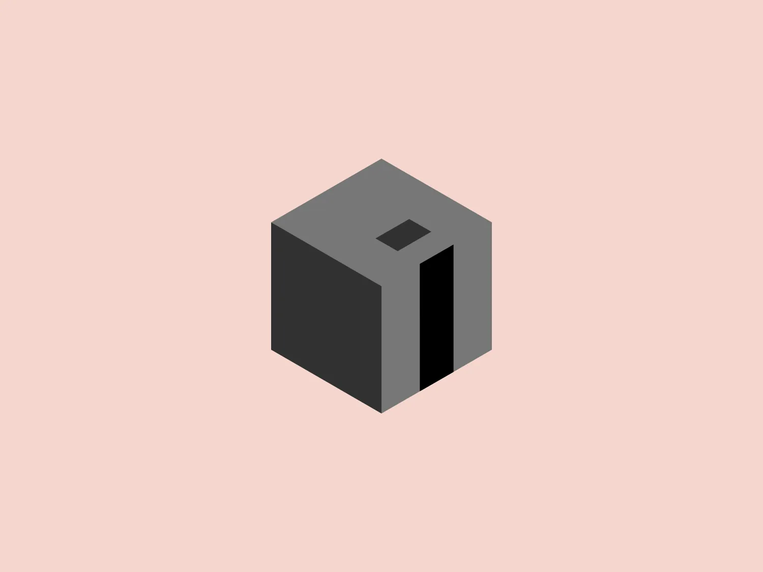 The Iguana IT logo features a modern, minimalist, three-dimensional cube with a clean and subtle design. The cube is comprised of light teal, slate gray, and darker charcoal shades, creating depth through shading and perspective. The interplay between edges and surfaces suggests dimensionality, while the shading adds sophistication and volume. Hexcode: #E9E5CF
