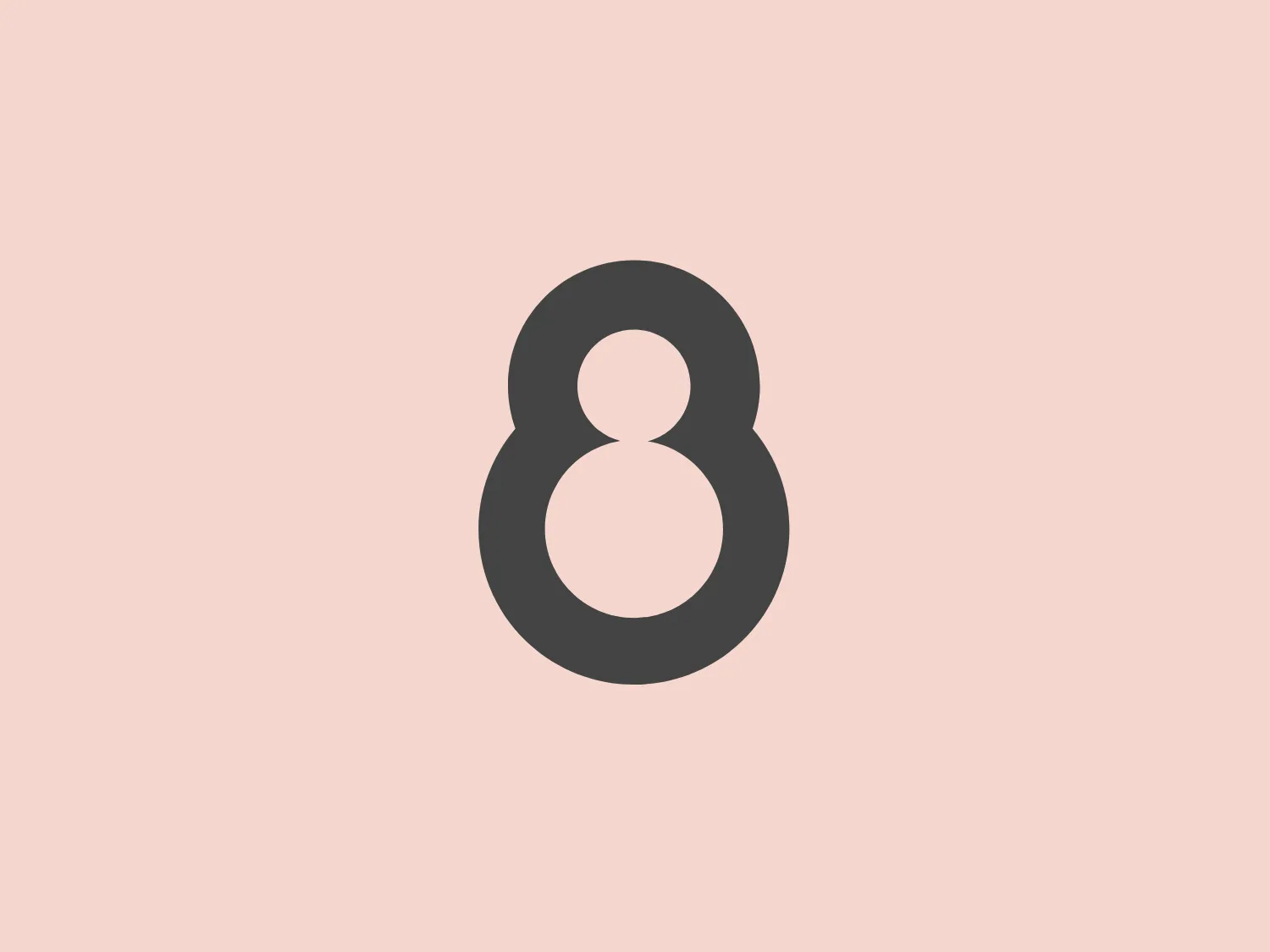 The image of the Eight Partnership logo is a simplistic and modern design consisting of a single figure resembling the number eight. The design is made up of two perfect circles, joined vertically in the middle, with the top and bottom halves symmetrically aligning. The contours of the figure are smooth and continuous, giving it an elegant and balanced look. The color of the logo is a medium shade of gray that complements its minimalistic style. The logo exudes a sense of infinity or continuity, perhaps reflecting an aspect of the Eight Partnership brand. Given the simplicity and neutrality of the logo's color, a background that doesn't overpower the design would be ideal.