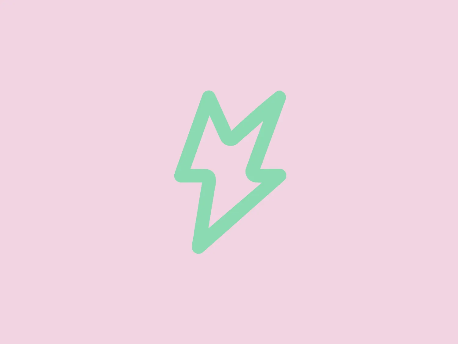 The Mynt logo boasts a minimalist design of a lightning bolt with softened angles and rounded ends, providing a modern and friendly appearance. The bold and dynamic shape suggests energy and quick action, while the soft, pastel shade of mint green evokes a sense of freshness and innovation. Additionally, the slightly tilted bolt adds to the impression of movement and swift response.