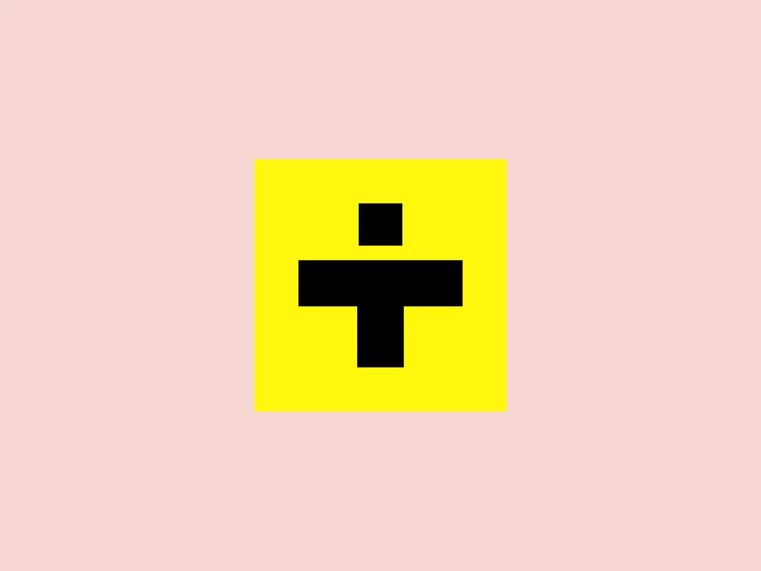 The Thrift+ logo features a bold, stylized plus sign or cross. The thick, central vertical rectangle is intersected by a horizontal rectangle of the same proportions, creating a symmetrical, balanced cross. The logo is rendered in a striking contrast of rich, pure black on a vivid, fluorescent yellow background, creating a modern and impactful aesthetic that conveys strength and clarity.