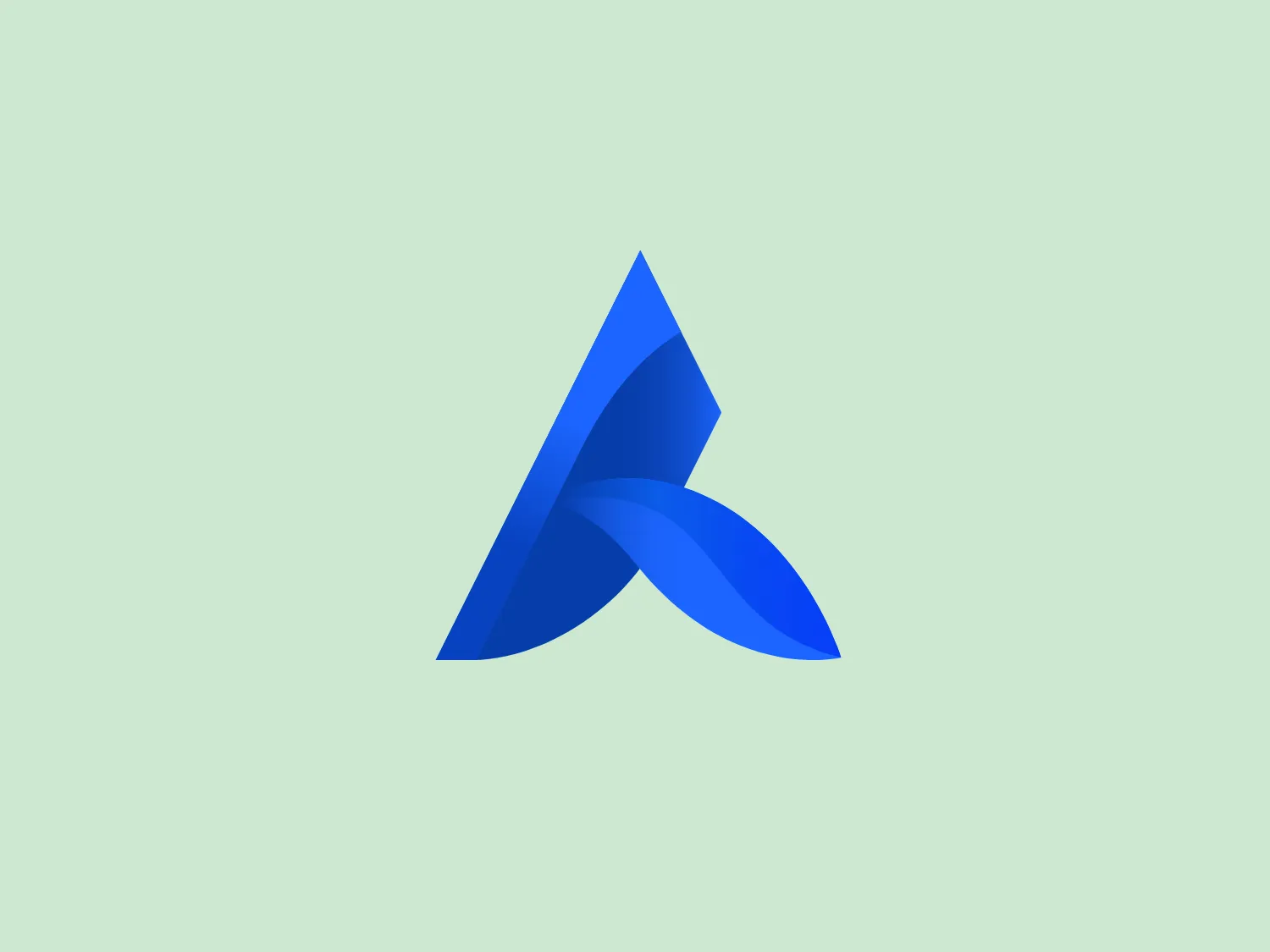 The Avature logo displays a stylized letter 'A' composed of two dynamic, overlapping shapes suggesting movement and innovation. The design employs various shades of blue, from a deep navy to a bright cerulean, creating a sense of depth and dimension through gradients. Its modern, sleek lines give it a professional yet approachable look, and the use of negative space where the shapes meet adds to the visual interest. This logo would likely represent a technology company or a brand focused on forward-thinking concepts.