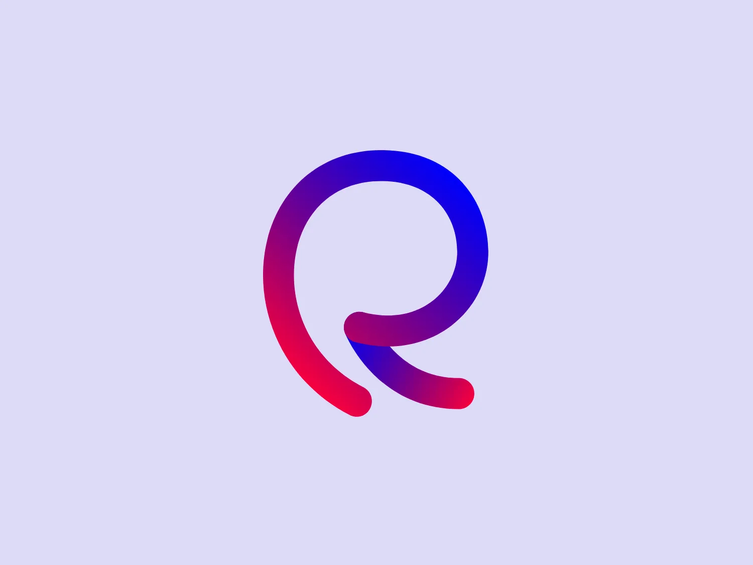 The Richmond logo appears to be a stylized letter "Q" with a fluid, dynamic design that evokes a sense of movement and modernity. It transitions smoothly from a deep purple at the top to a vibrant magenta towards the bottom, creating a gradient effect. The shape of the logo is smooth and rounded, with a tail that curves inward and under the circular body of the letter, suggesting a loop or an infinite cycle. The gradient creates depth and dimension, and the overall design is sleek and contemporary.