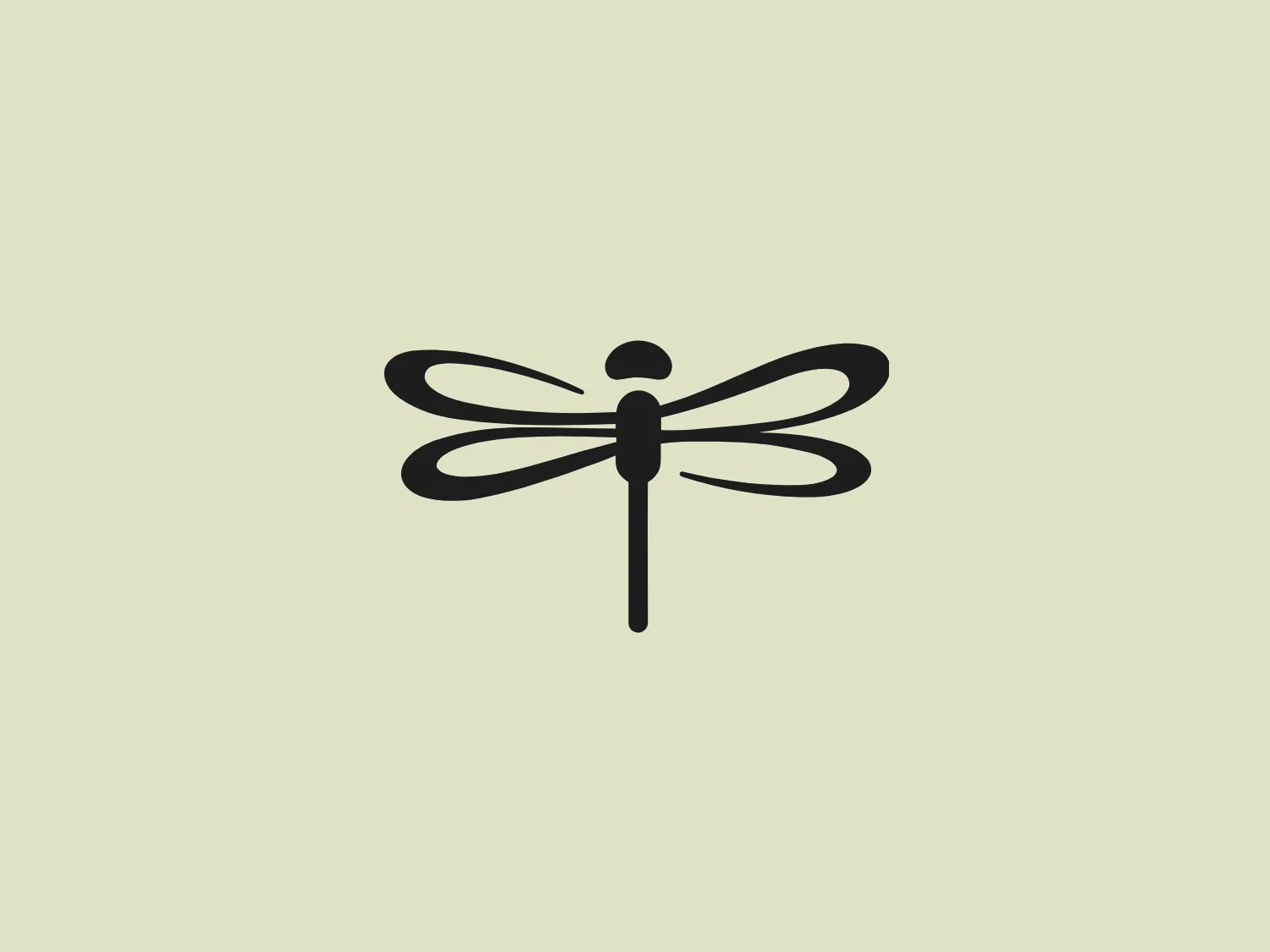 The image is a simplistic, stylized representation of a dragonfly. The Tombow logo features clean, curving lines that form the wings and an elongated body, all rendered in a solid, burgundy color. The wings are depicted with elegant, flowing curves that suggest movement, and their shape has a certain geometric symmetry. It has a modern and minimalist aesthetic, with no additional embellishment, allowing its straightforward and organic shapes to speak for themselves. This design would work well in various applications due to its versatility and visually appealing, uncomplicated form.