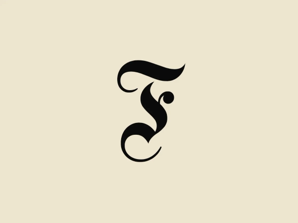 The Frankfurter Allgemeine logo is a stylized, abstract design featuring flowing, curvilinear shapes in a deep shade of navy blue. The interconnected shapes create a dynamic and elegant form, suggesting movement and harmony. The overall aesthetic is modern and artistic, with a minimalist approach that conveys professionalism and sophistication.