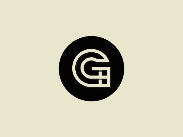 The GrayGrids logo is a monochromatic design with a bold, modern aesthetic, showcasing a black circle enclosing a stylized letter combination of 'C' and 'G'. The outer 'C' wraps around and nests the geometric 'G', creating a striking contrast between sharp angles and curves. The use of negative space defines the 'G' and seamlessly blends into the circle's boundary. portraying a professional image.