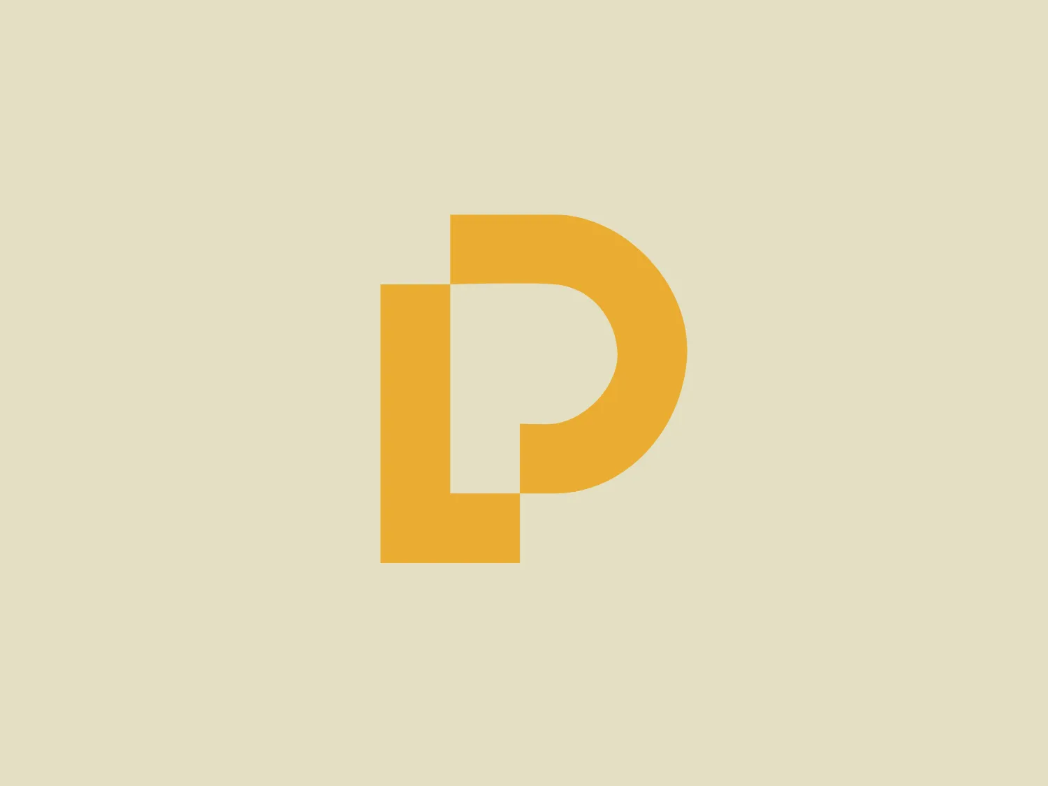 The Penalis logo features a modern and minimalist design, showcasing a bold, geometric letter 'P'. The rich gold color gives it a premium and sophisticated look, while the simplicity of the form and striking color convey a sense of innovation and contemporary style.