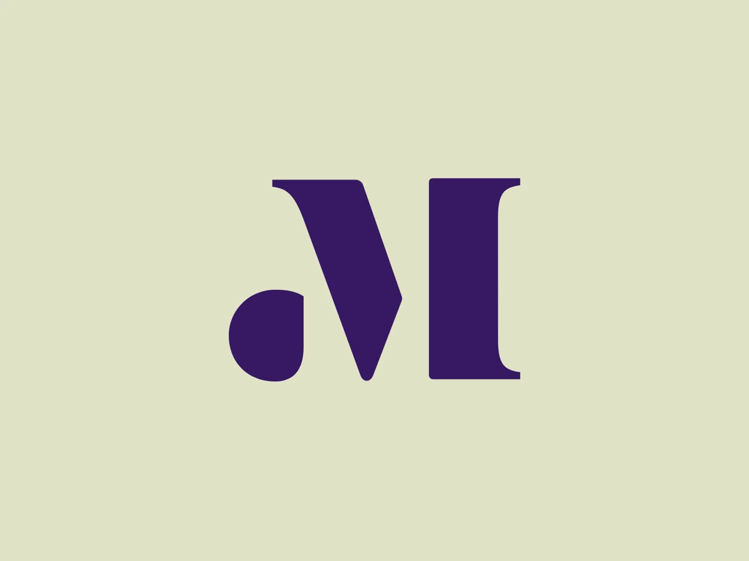 The logo featured for Mayo Performing Arts Center is a typographic representation consisting of two characters, possibly initials. The first character is a stylized lowercase ‘n’ with a right-angled vertex at the bottom, creating a sharp contrast to the otherwise curvaceous line that forms the letter. The second character resembles an uppercase ‘I’ with serifs at its base and top, but with unusually thick lines, giving it a bold presence. Both characters share a deep purple color, exuding luxury and professionalism. Embracing minimalism, the logo is distinguished by the simplicity and the balance between the roundness of the ‘n’ and the solidity of the ‘I,’ coming together to create a visually harmonious yet dynamic duality.