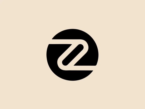 What catches our eye is the minimalist and modern "Z" logo design, exuding strength and sophistication with its clean monochromatic look and bold, sharp angles.