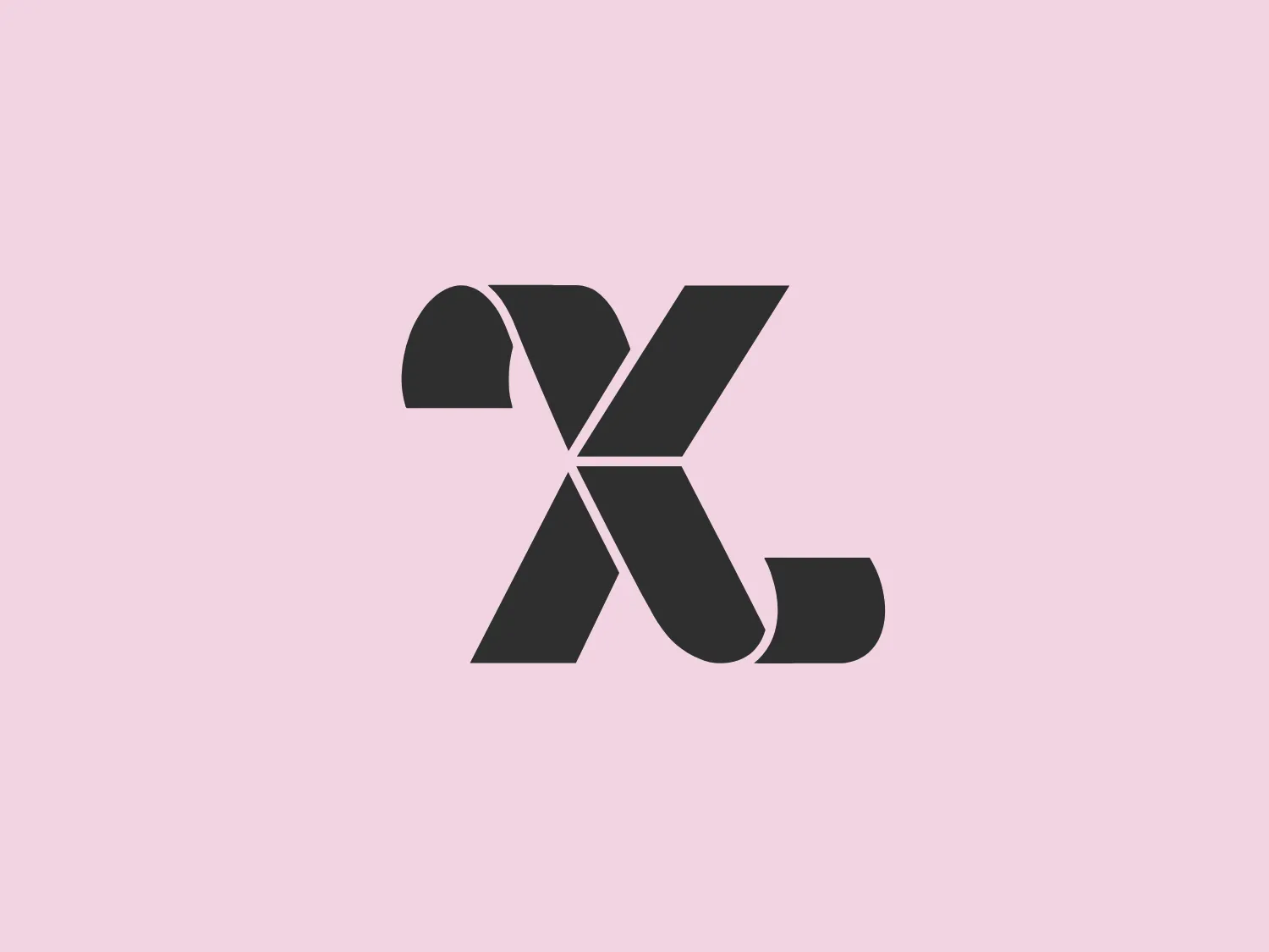 The Xyron logo in the image features a stylized letter "X" with interlocking shapes, sharp angles, and rounded ends, resembling a ribbon folded over itself. The bold, flat orange color exudes vibrancy and energy, while the modern minimalistic design conveys a dynamic feel through the overlapping elements of the "X," creating a three-dimensional form with negative space. The simplicity and clean lines make it stand out against a subtle background.