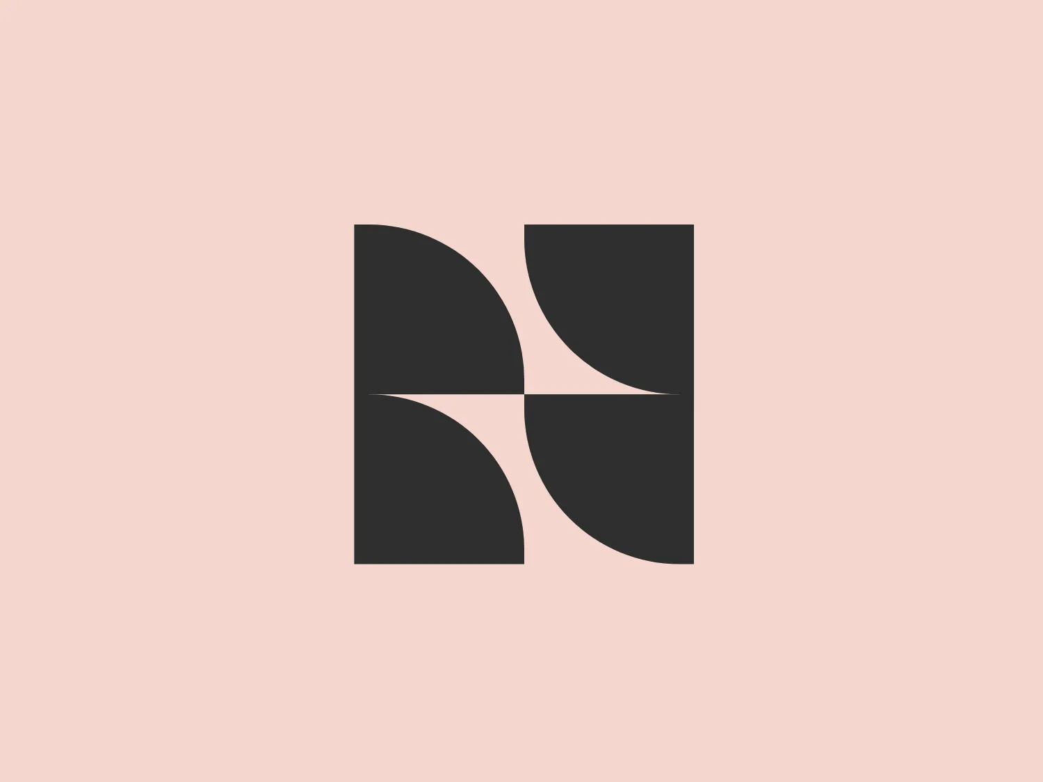 The Neara logo features a bold and abstract design composed of four red quarter-circle shapes arranged in a 2x2 grid that creates a cohesive shape resembling a flower or a dynamic, spinning pinwheel. Each quarter-circle is the same size and color, lending to the logo’s symmetry and balance. The vibrant red color of the shapes stands out with a modern and energetic feel. The smooth curves contrast with the sharp lines where the quarter-circles meet, giving the logo a sense of movement and fluidity.