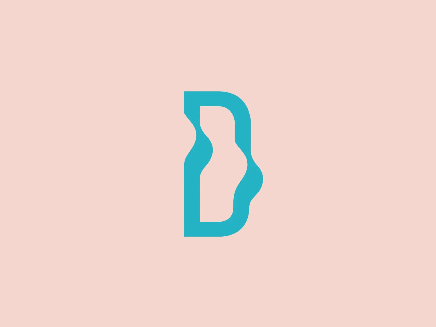 The 3DGlass logo features a stylized letter "D" with a distinctive cut-out that forms a contrasting shape within the letter. This suggests a sense of dynamic motion and transformation. The monochromatic design consists of a bright shade of turquoise or aqua, giving it a modern, sleek, and minimalistic aesthetic. The clean and smooth curvilinear form communicates innovation and fluidity, while the absence of additional embellishments and the use of negative space makes it appear sophisticated and versatile for various applications.