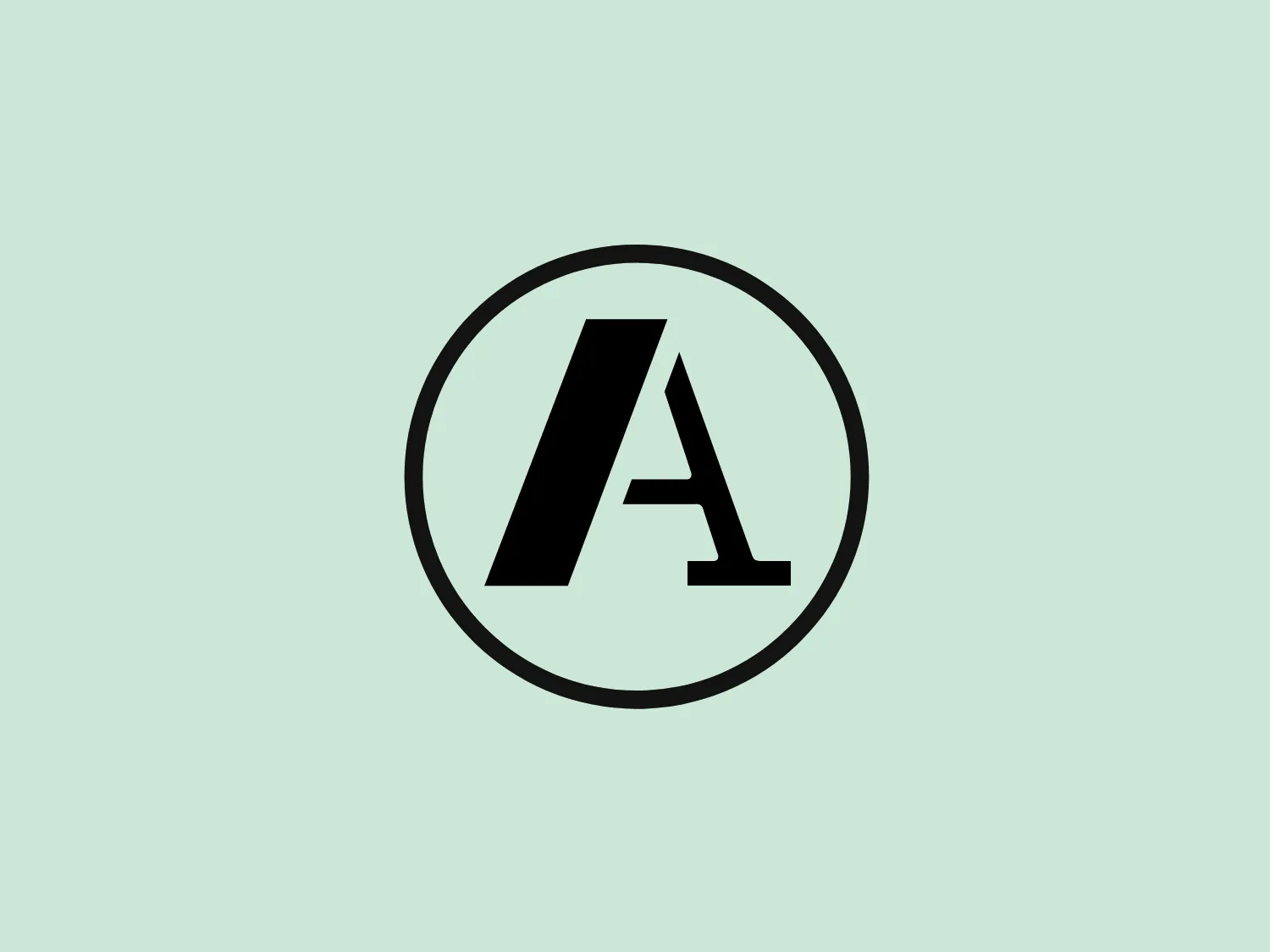 The Archinect logo features a bold, uppercase "A" set within a perfect circle. The letter itself is modern and sans-serif with a strong geometric structure, its lines are thick and uniform, creating a sense of stability and strength. The overall color within the image is a stark black-and-white palette, which suggests a timeless quality and high contrast. The simplicity of the design lends itself to a variety of applications, giving it a versatile and clean aesthetic. The circular boundary ensures that the logo is contained and gives it a feeling of completeness.