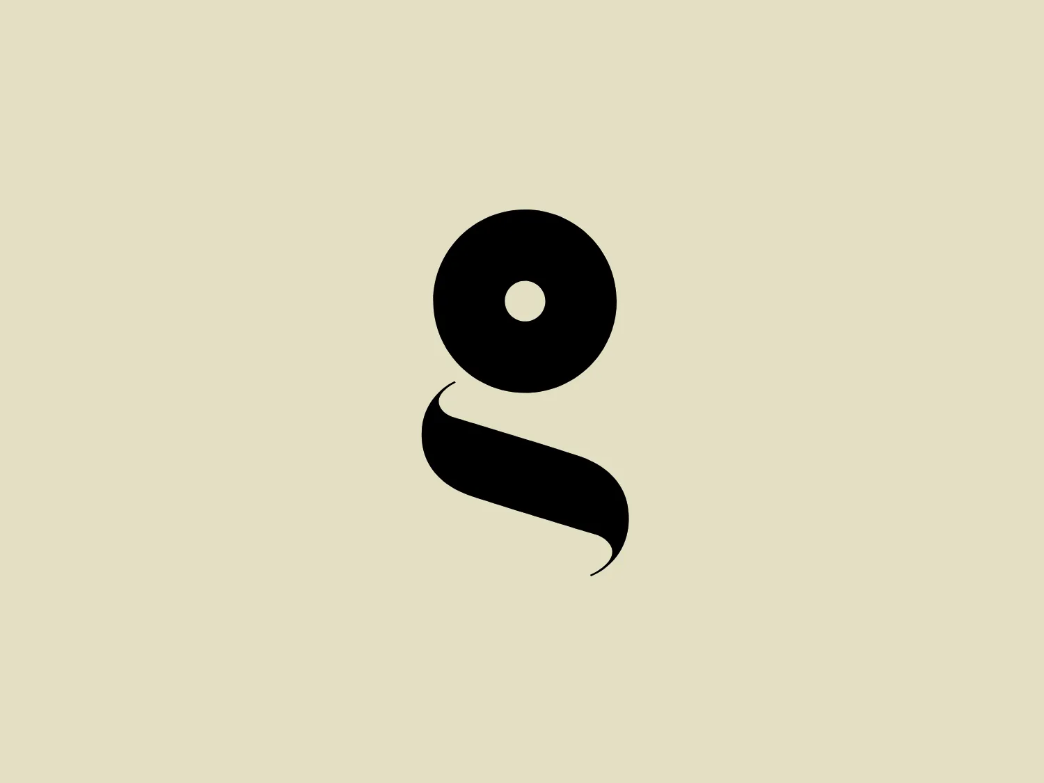 The Gobelins logo features a stark, minimalist design with a solid black color. It consists of two primary shapes: a large circle with a smaller circular cutout near its center, situated above a smooth, elongated comma-like shape, suggesting motion or fluidity. The circle could represent a sense of completeness or focus, while the tail could imply activity or progress. Together, they form a stylized figure that could be interpreted as an abstract character or symbol. Given its simplicity and monochromatic scheme, the logo exudes a modern and clean aesthetic.