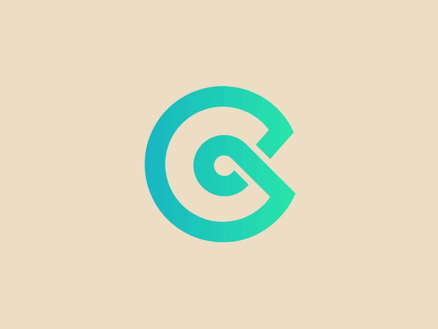The CoinEx logo is a stylized letter C, comprised of two shapes that intertwine in a continuous loop, suggesting motion and fluidity. The dominant color is a vibrant aqua or teal, evoking freshness and innovation. The shapes themselves are smooth and rounded, promoting a sense of approachability and friendliness. The thin white gaps where the two forms meet add a visual break, enhancing the 3D illusion of the interlocking elements. The design is modern and minimalist, with the simplicity of the form allowing for versatility across various mediums. Considering the aqua tones of the logo, a neutral yet complementary background that would not compete for attention would be appropriate.
