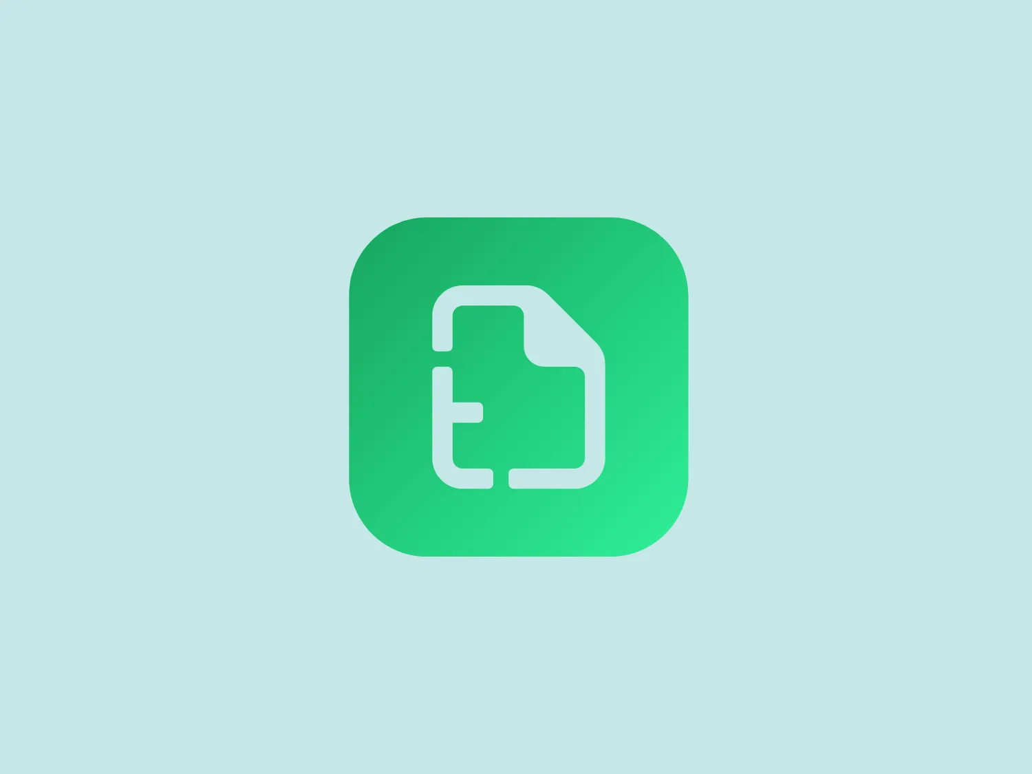The Timizer logo is a stylized, modern icon that appears abstract at first glance. It features a smooth, bold line creating a shape reminiscent of a stylized letter 't' inside a square with rounded corners. The primary color is a vibrant, solid green, while the background is plain white. The design is clean, minimalistic, and scalable, suggesting an association with technology or a digital service. Simple yet distinctive, the logo is likely to stand out on various platforms.