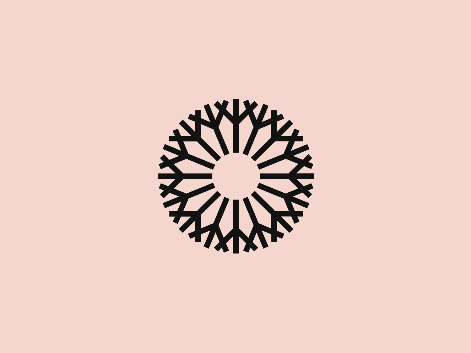 The Oklahoma City Community College logo is a circular emblem composed of interconnecting geometric shapes that resemble angular snowflakes or a sunburst pattern. The primary color of the design is a rich, dark red or burgundy hue. It features a centralized white circle surrounded by protruding, symmetrical, crystalline structures that evoke a sense of complexity and precision. The design's aesthetic marries the natural elegance of fractal-like patterns with a modern, clean graphic style, suggesting unity, growth, or connectivity. The repeating elements create a harmonious and balanced visual effect, making the logo versatile for various applications.