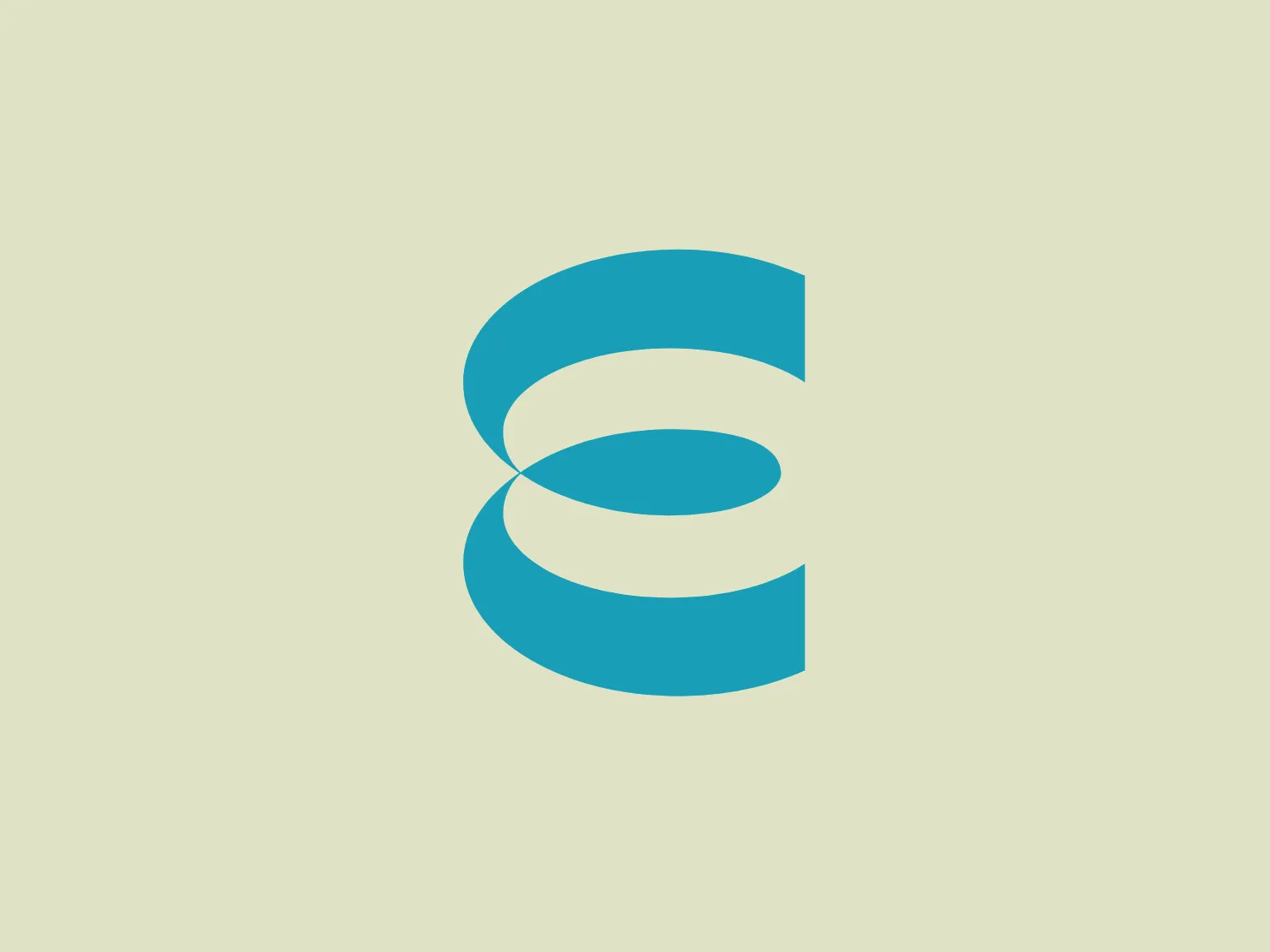 The Elcore logo features a bold, stylized letter "S" with a three-dimensional twist. The design consists of two shades of a vibrant teal-like color, which give a dynamic and modern feel to the logo. The upper part of the "S" is lighter, while the bottom portion is a darker shade, emphasizing the twist and creating a sense of depth. The font is sans-serif with rounded edges, contributing to a soft yet contemporary aesthetic. The overall design is clean, simple, and highly recognizable.
